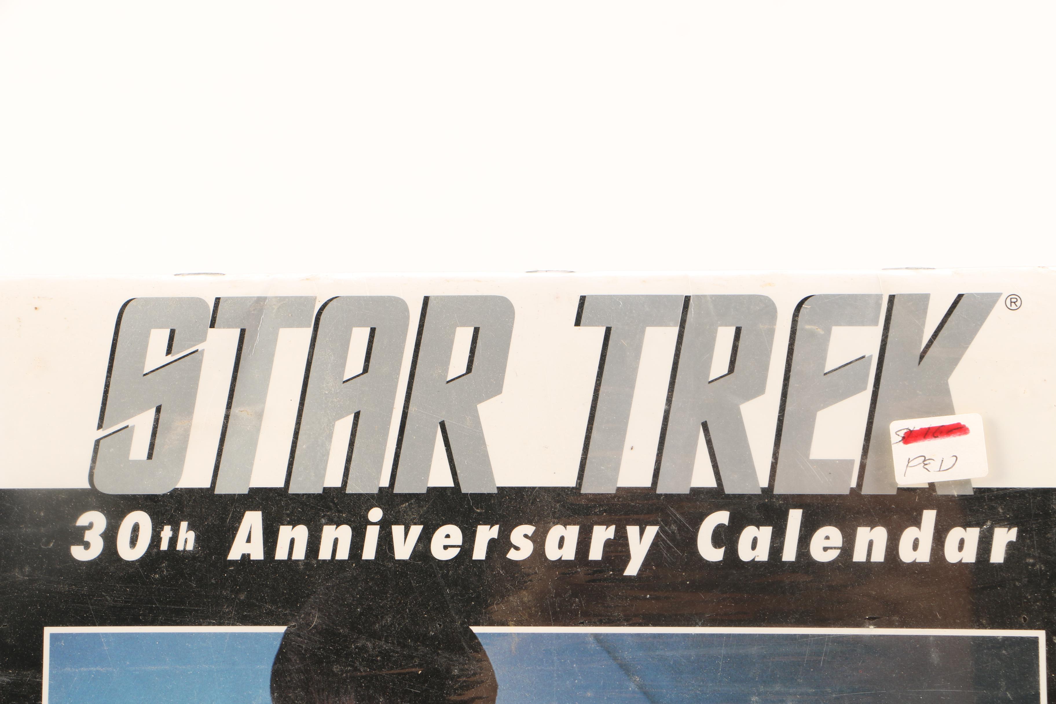 1996 & 1997 "Star Trek" Wall Calendars