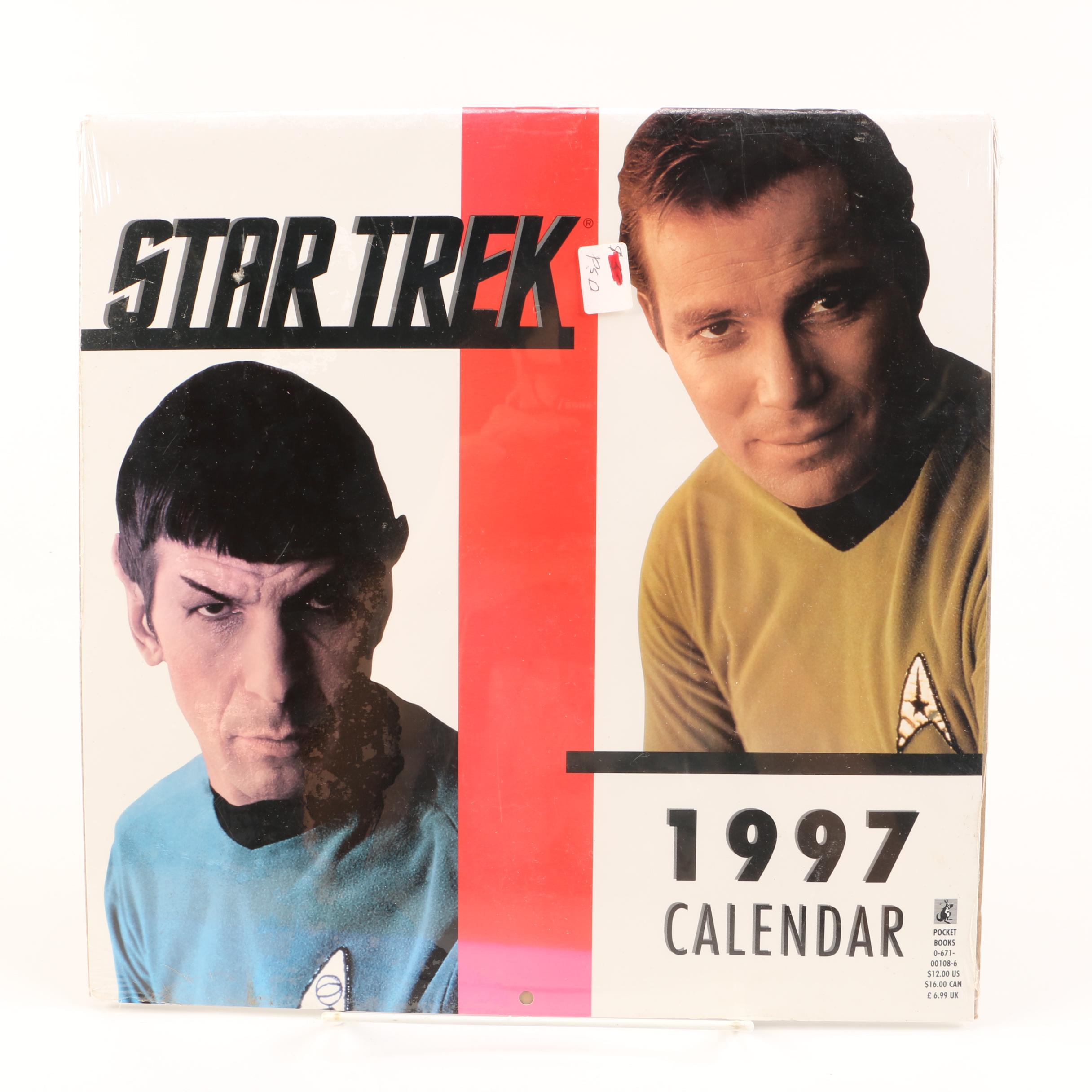 1996 & 1997 "Star Trek" Wall Calendars