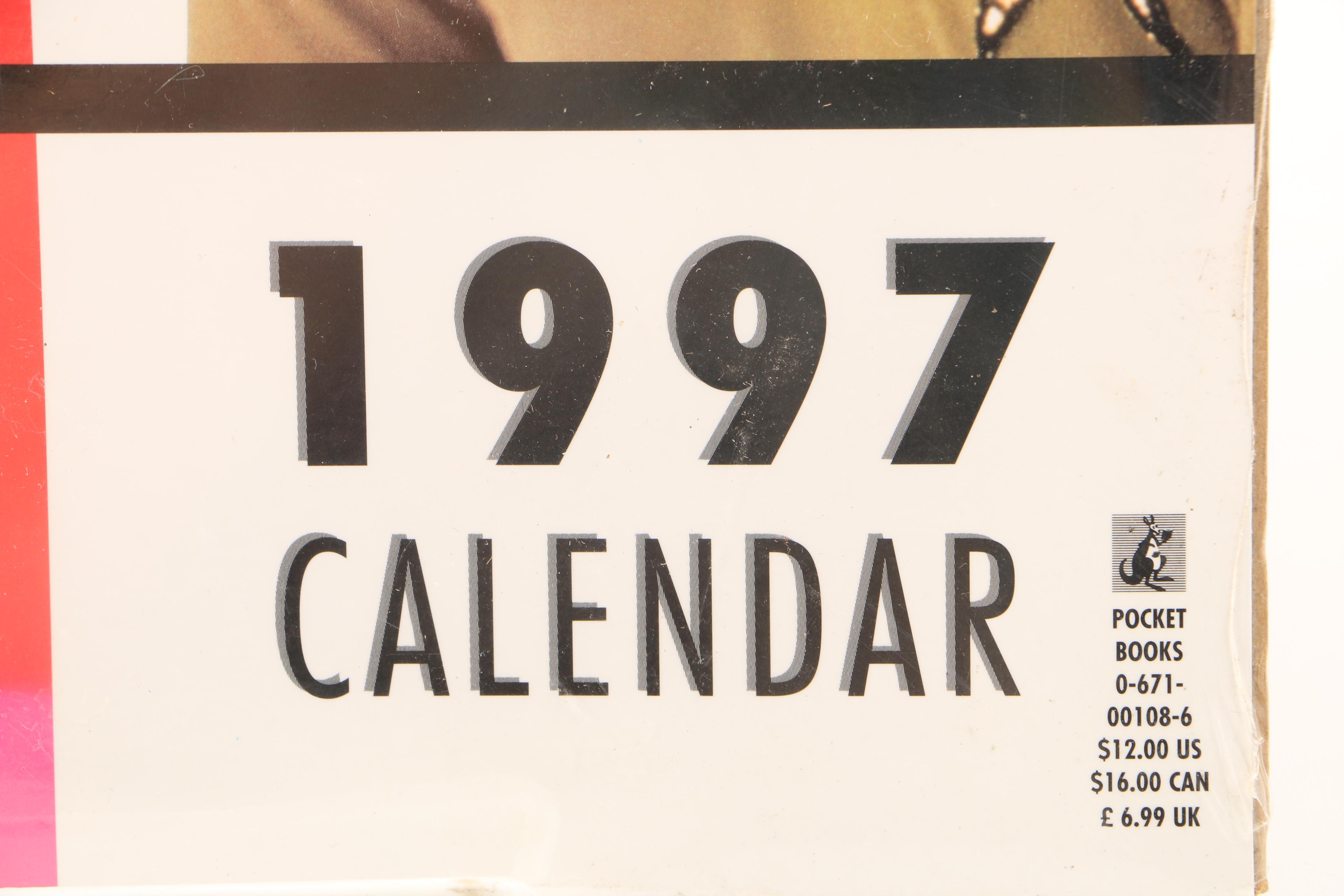 1996 & 1997 "Star Trek" Wall Calendars
