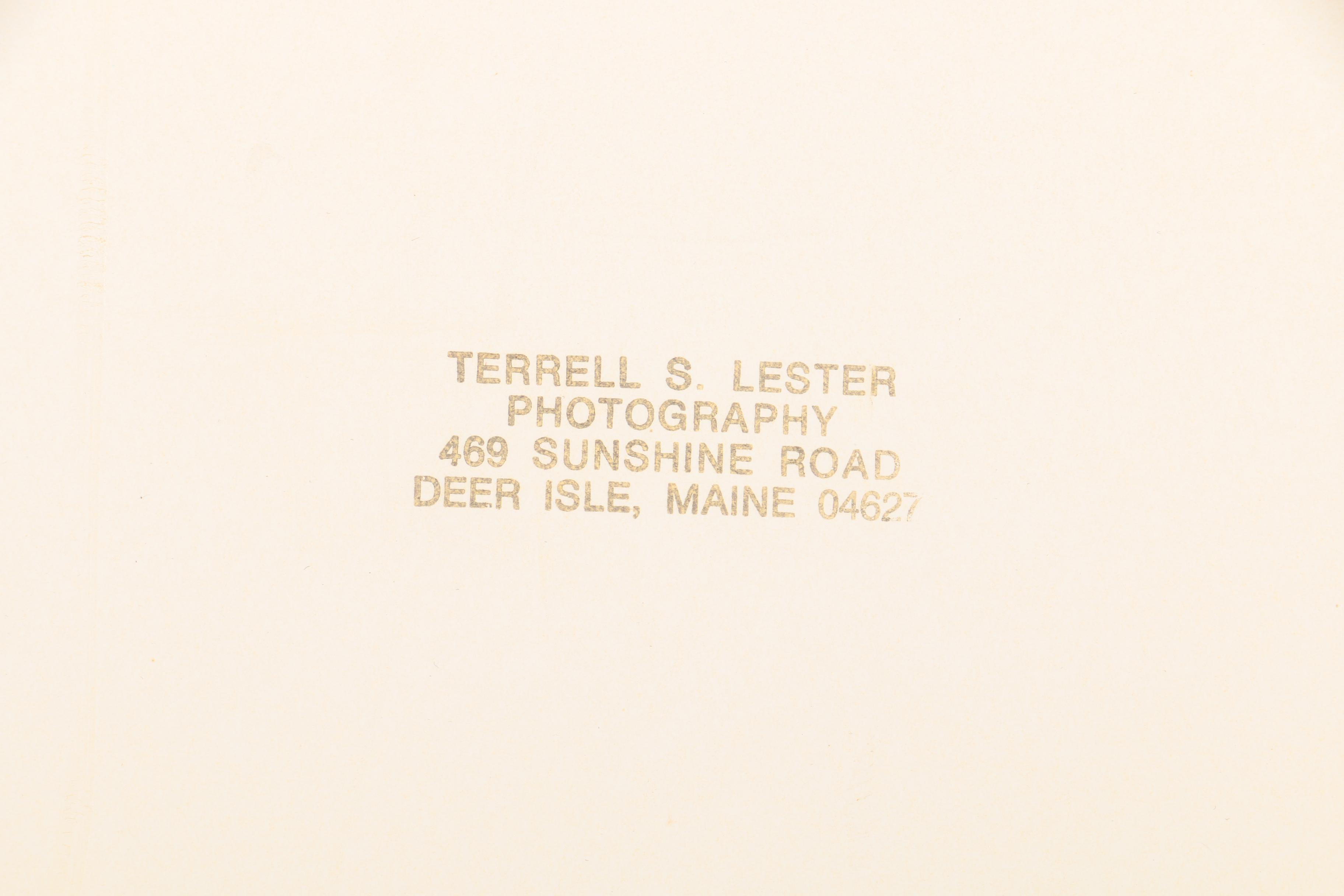 Terrell S. Lester Digital Photograph "Bass Harbour"