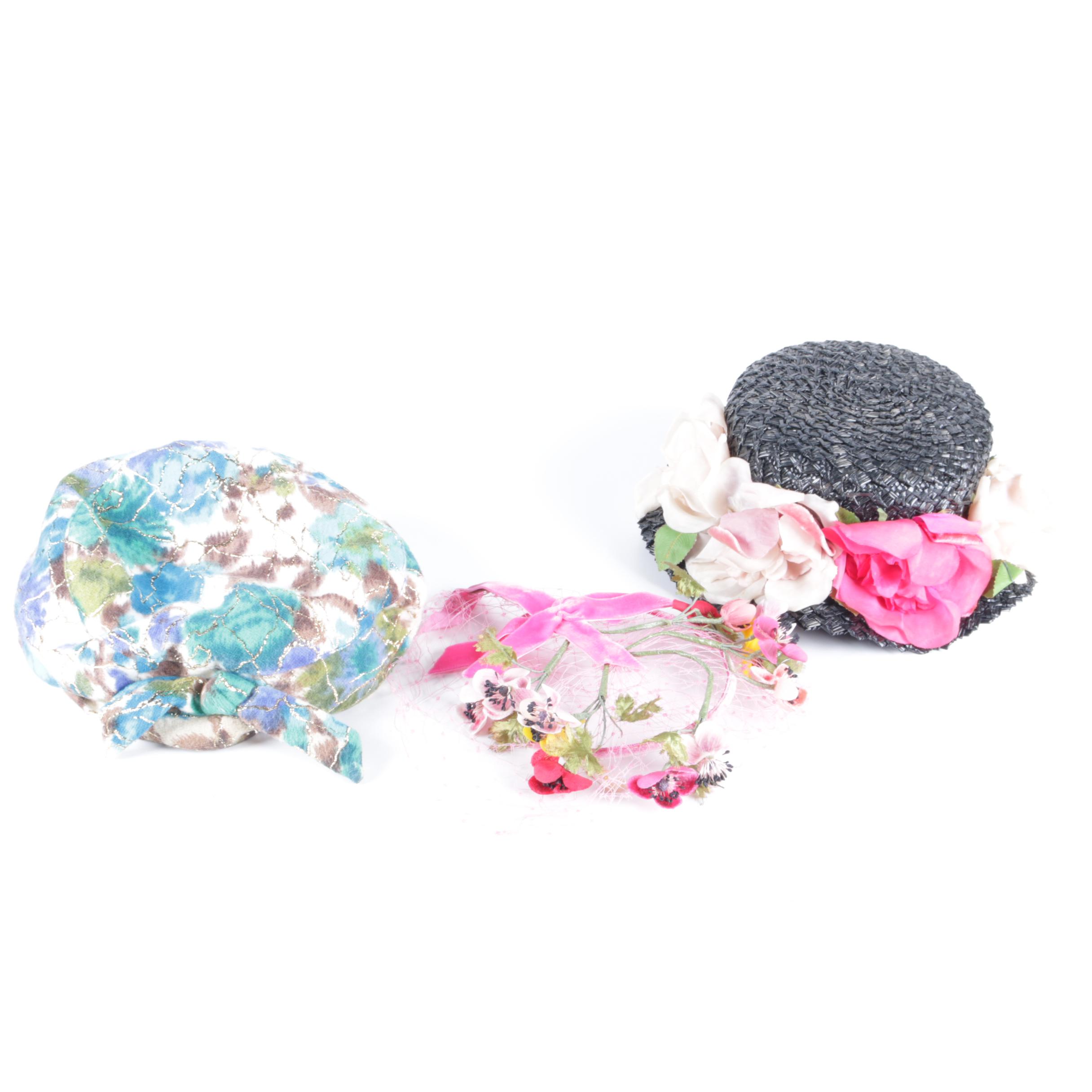 Circa 1960s Hats Including Mr. Paul