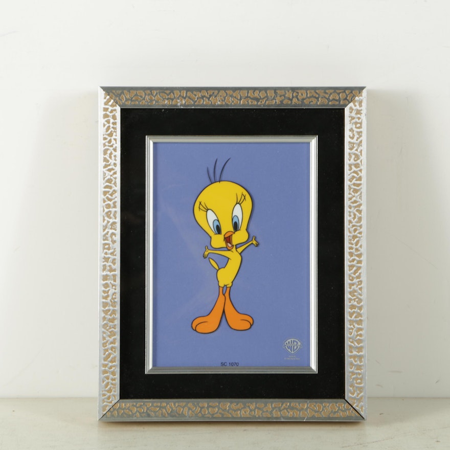 Warner Brothers Studios Limited Edition Sericel "Tweety"