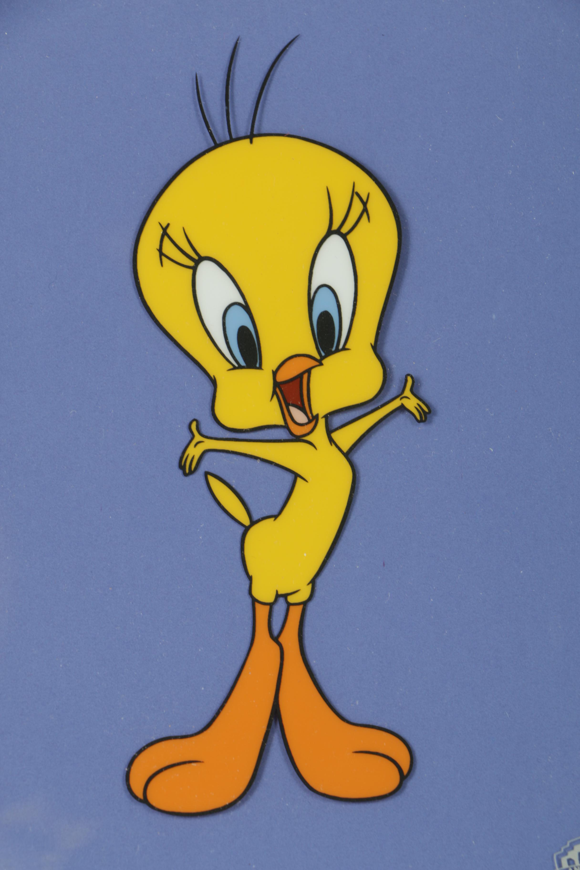 Warner Brothers Studios Limited Edition Sericel "Tweety"