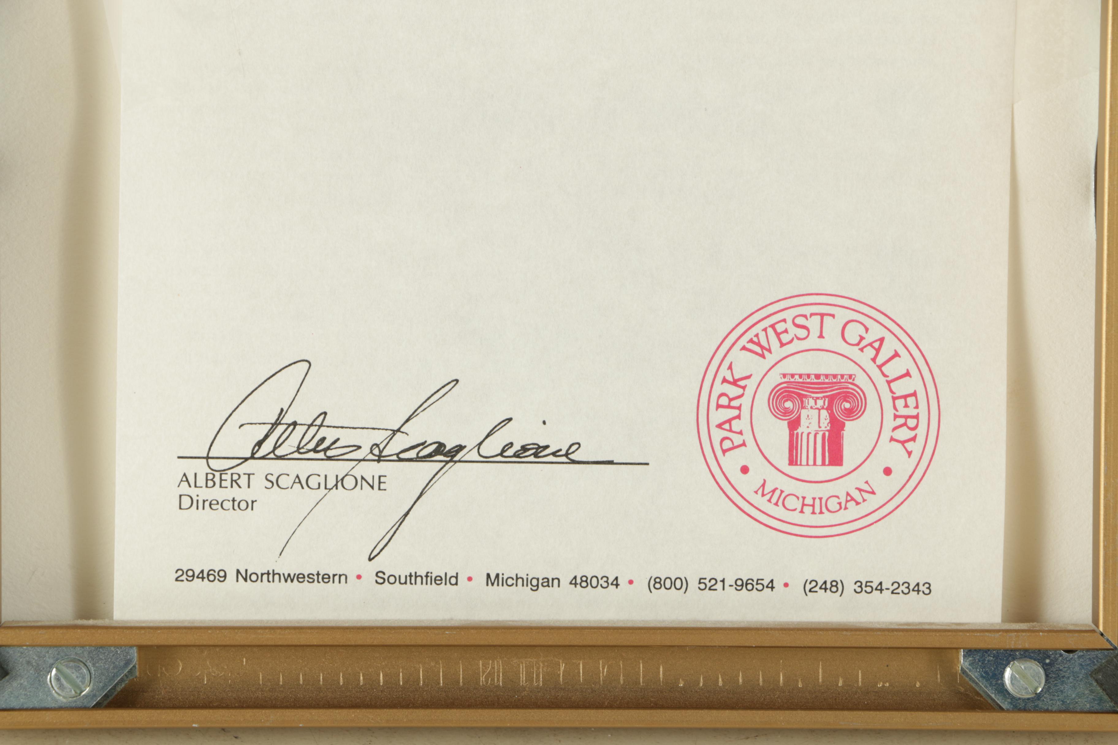 Warner Brothers Studios Limited Edition Sericel "Tweety"