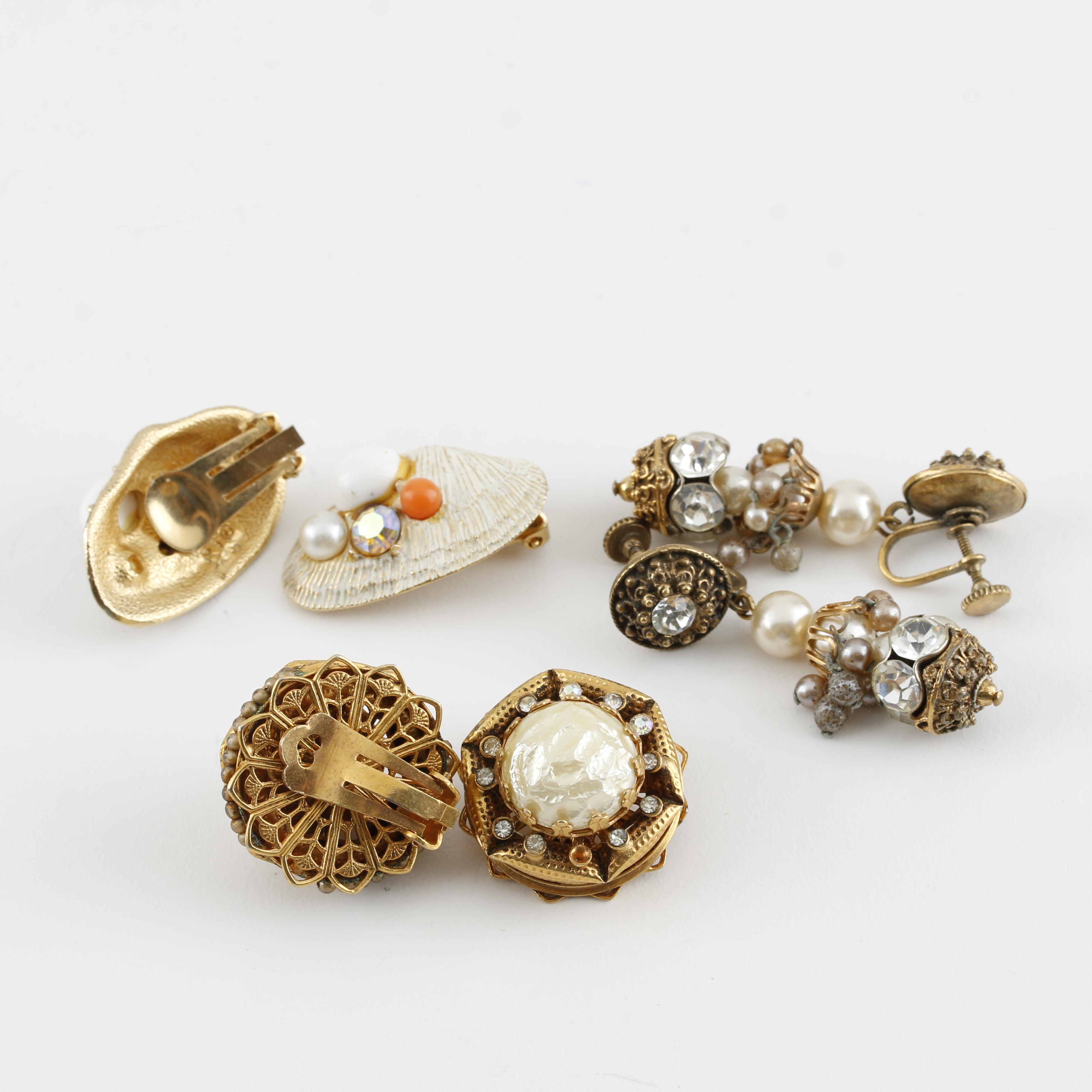 Generous Assortment of Costume Jewelry Including Laurel Burch and Lisner