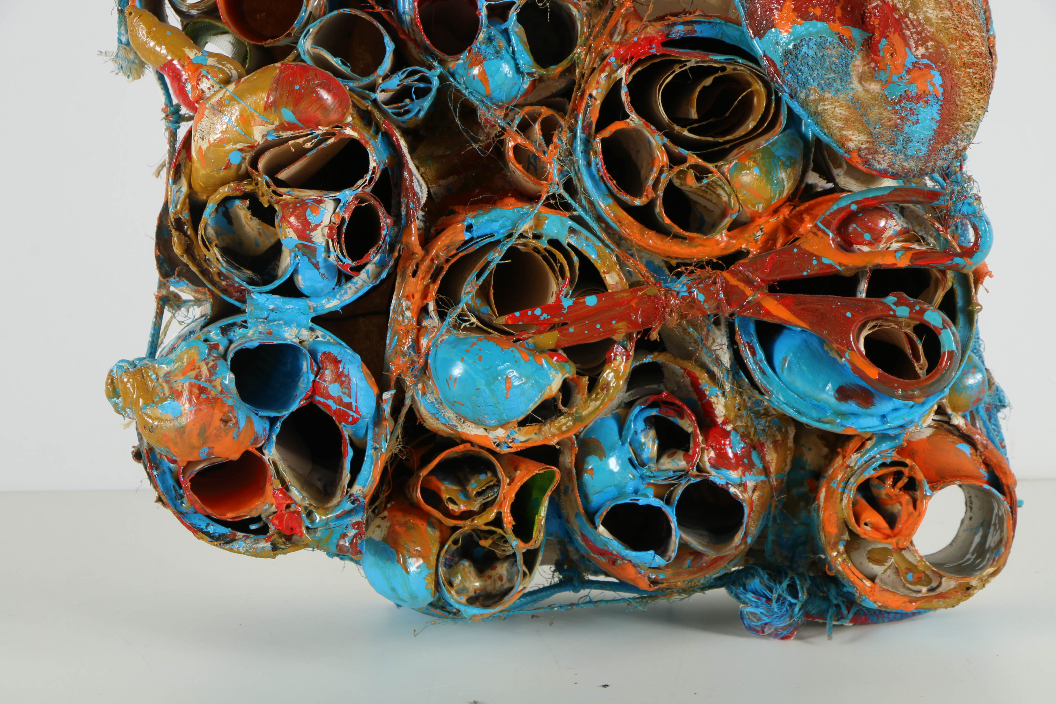 Frank Kowing Mixed Media Sculpture “Self Portrait”