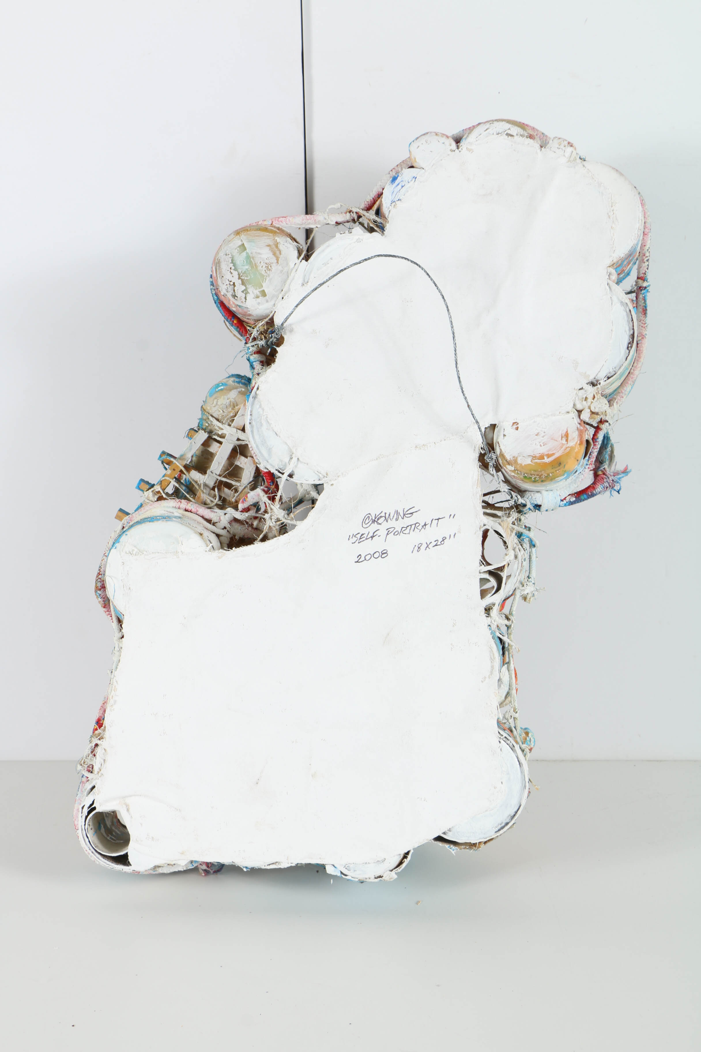 Frank Kowing Mixed Media Sculpture “Self Portrait”
