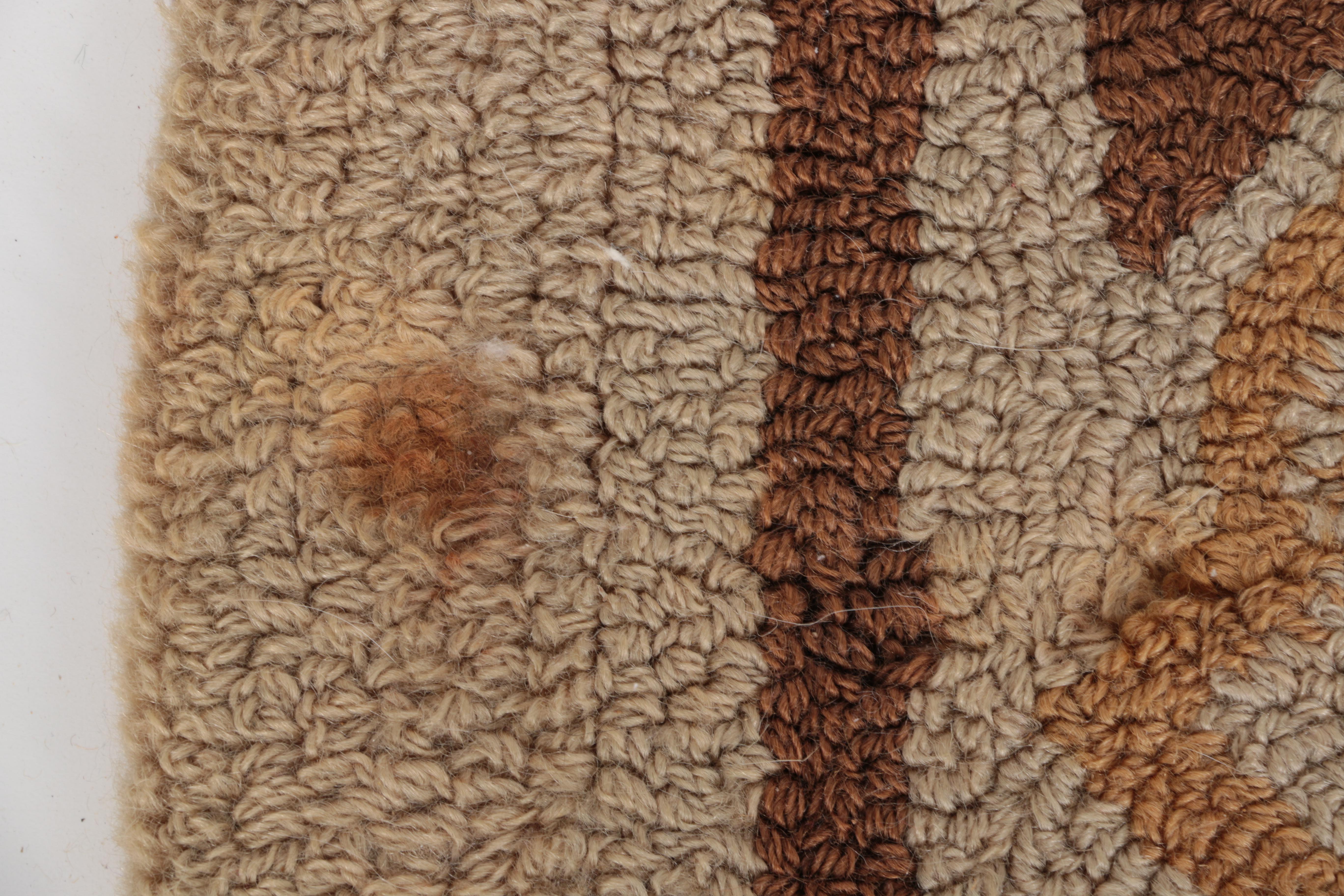 Hooked Floral Border Area Rug