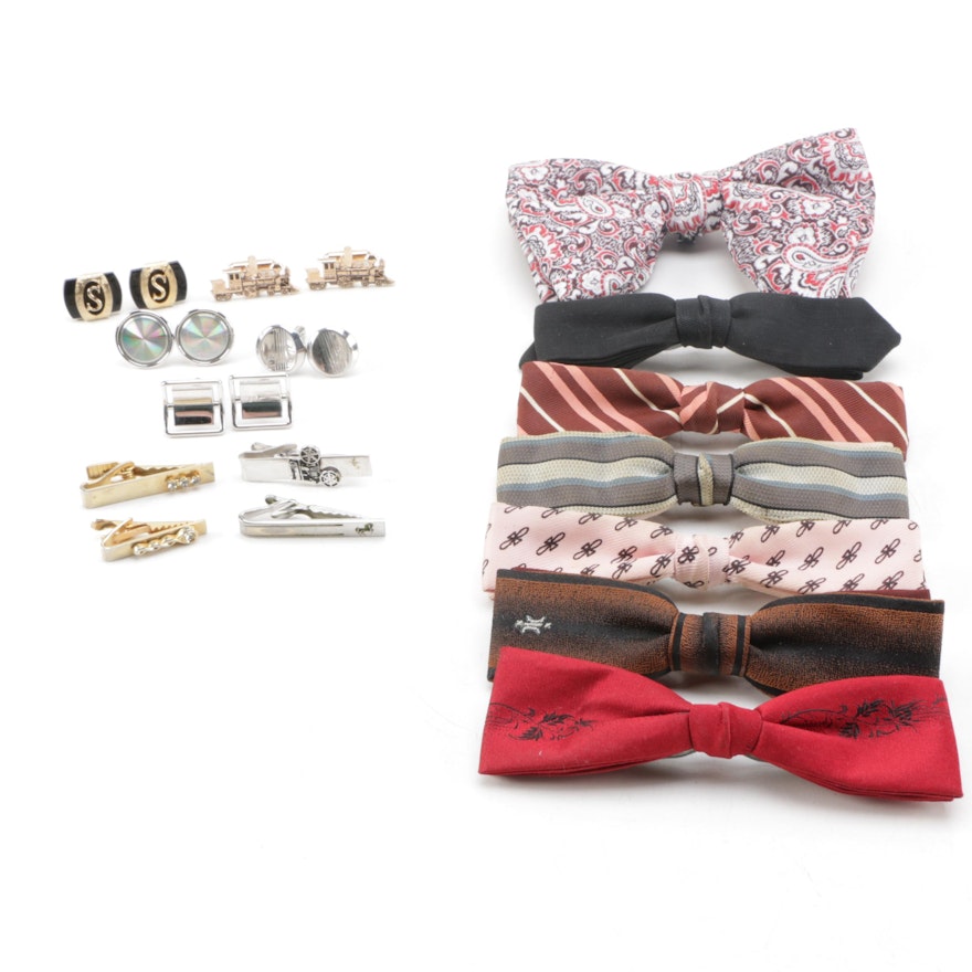 Bow Ties, Cufflinks and Tie Clips