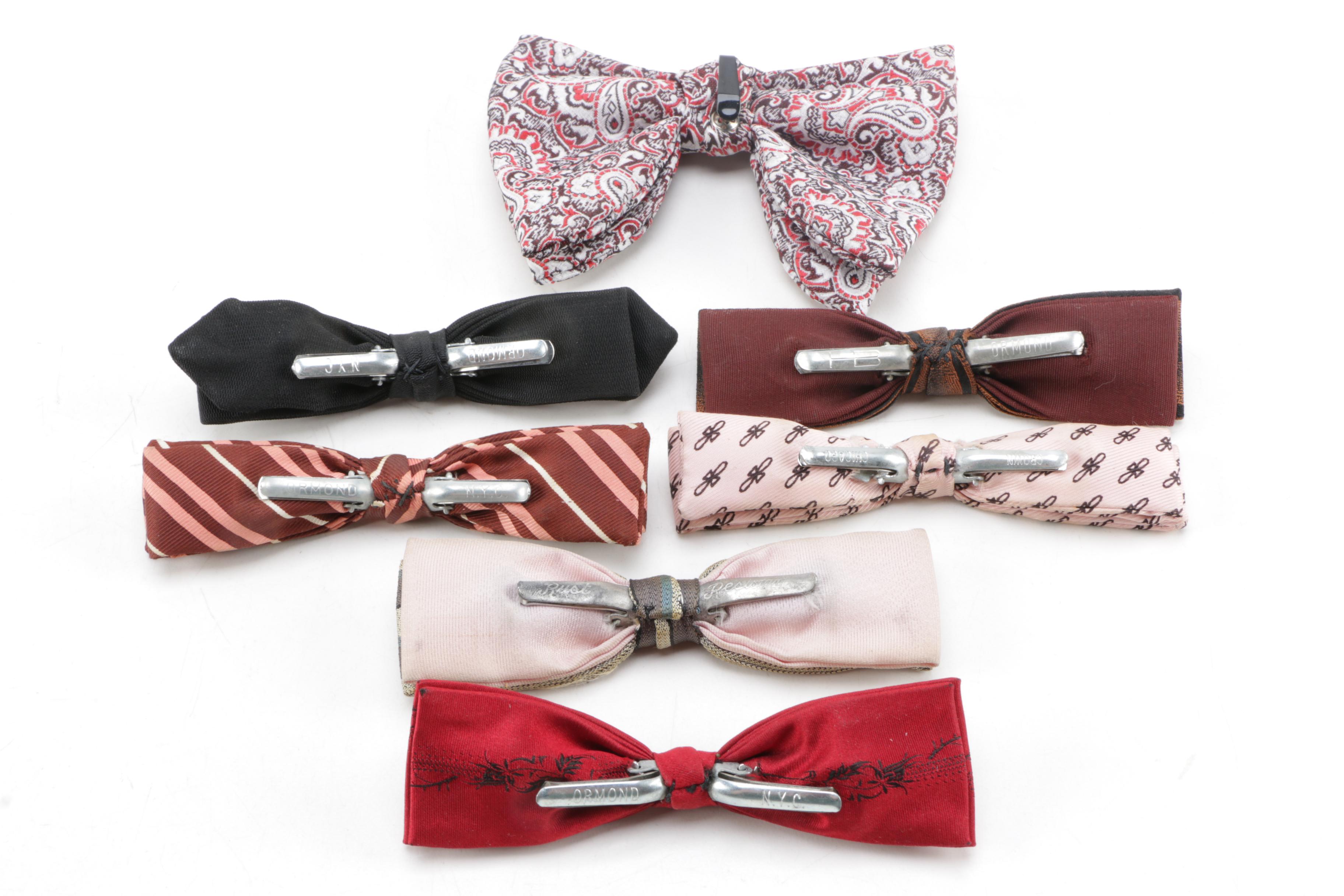 Bow Ties, Cufflinks and Tie Clips