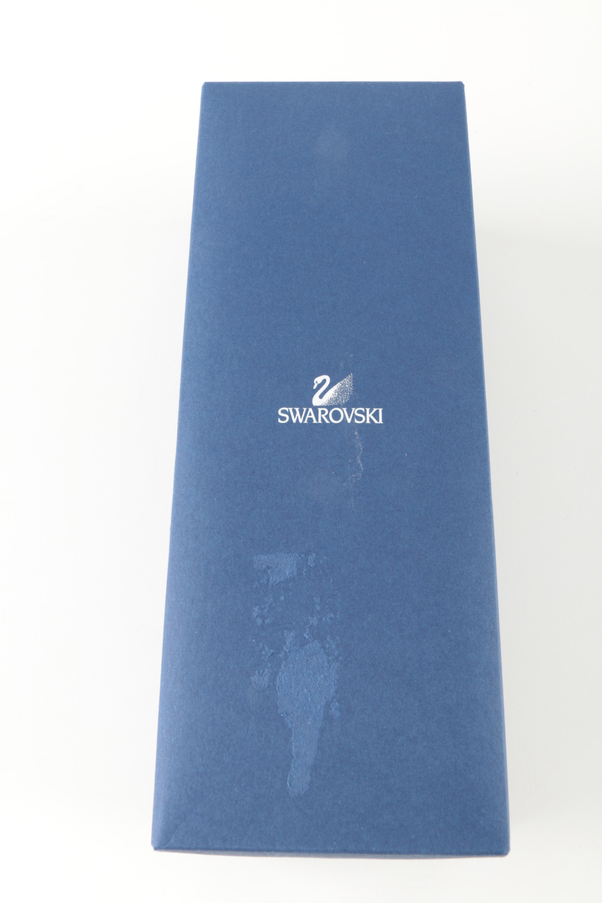 Swarovski Crystal Flower Display in Original Box