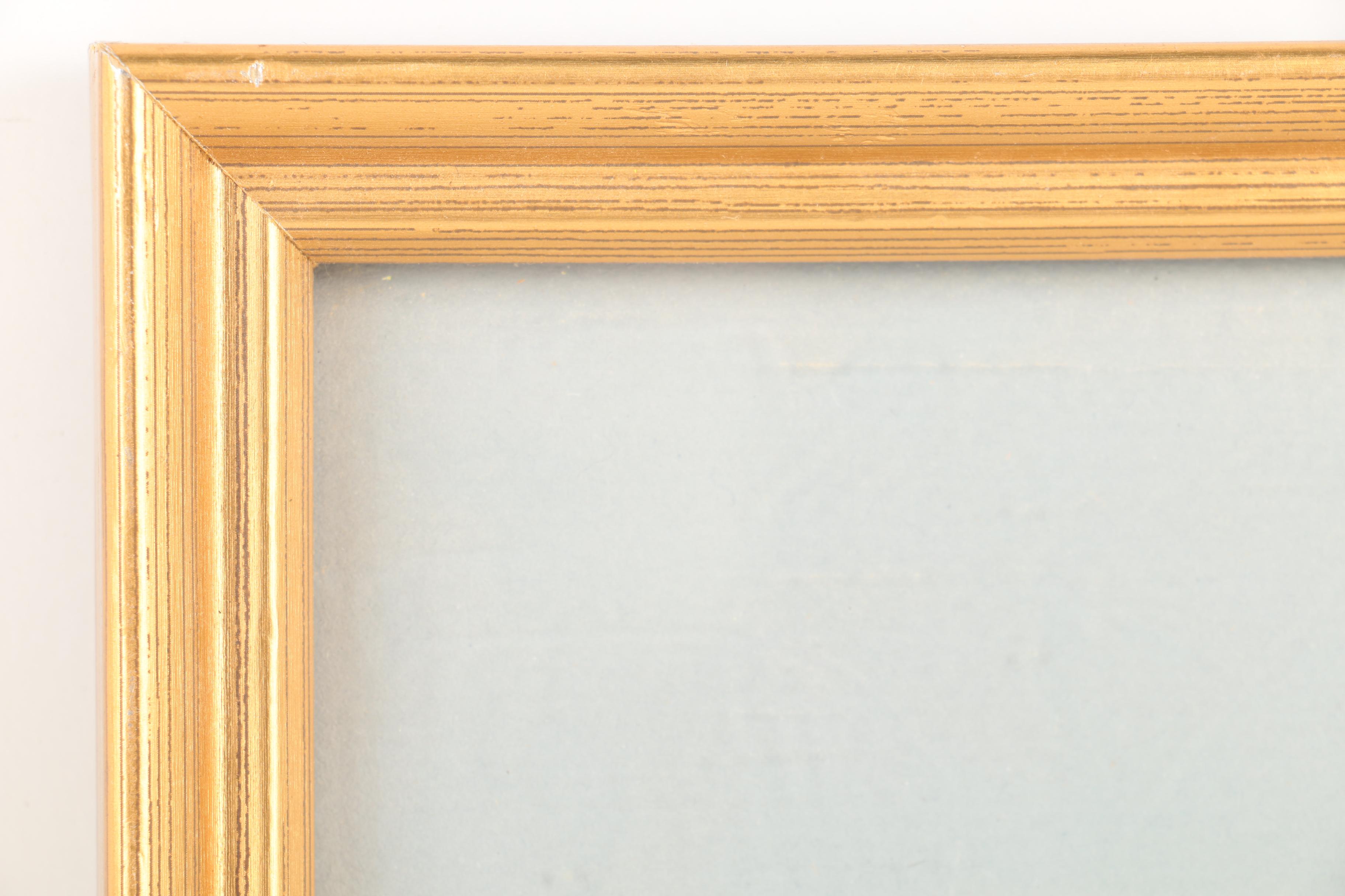 Betsey Fowler Offset Lithograph "The Gathering"