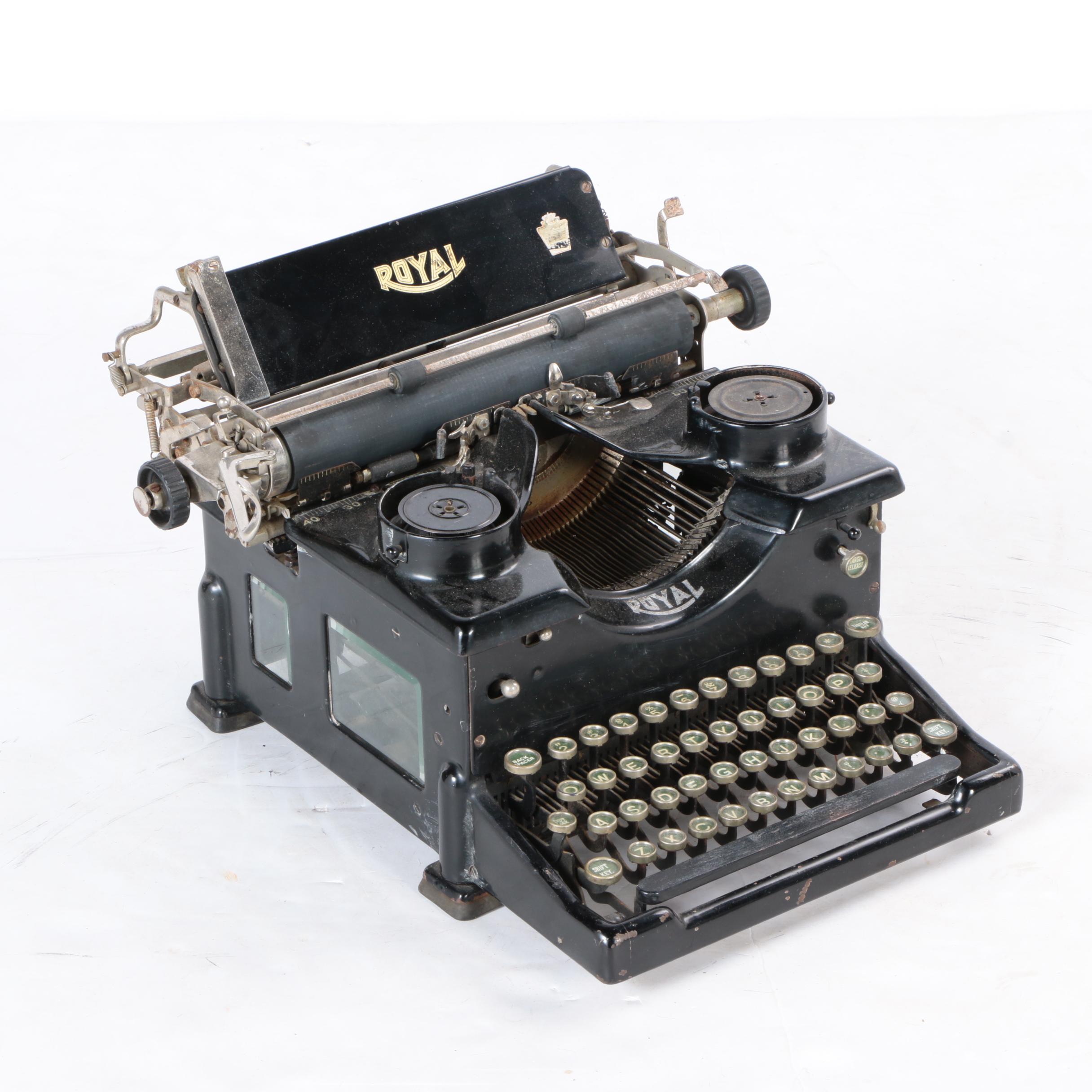Black Royal Typewriter