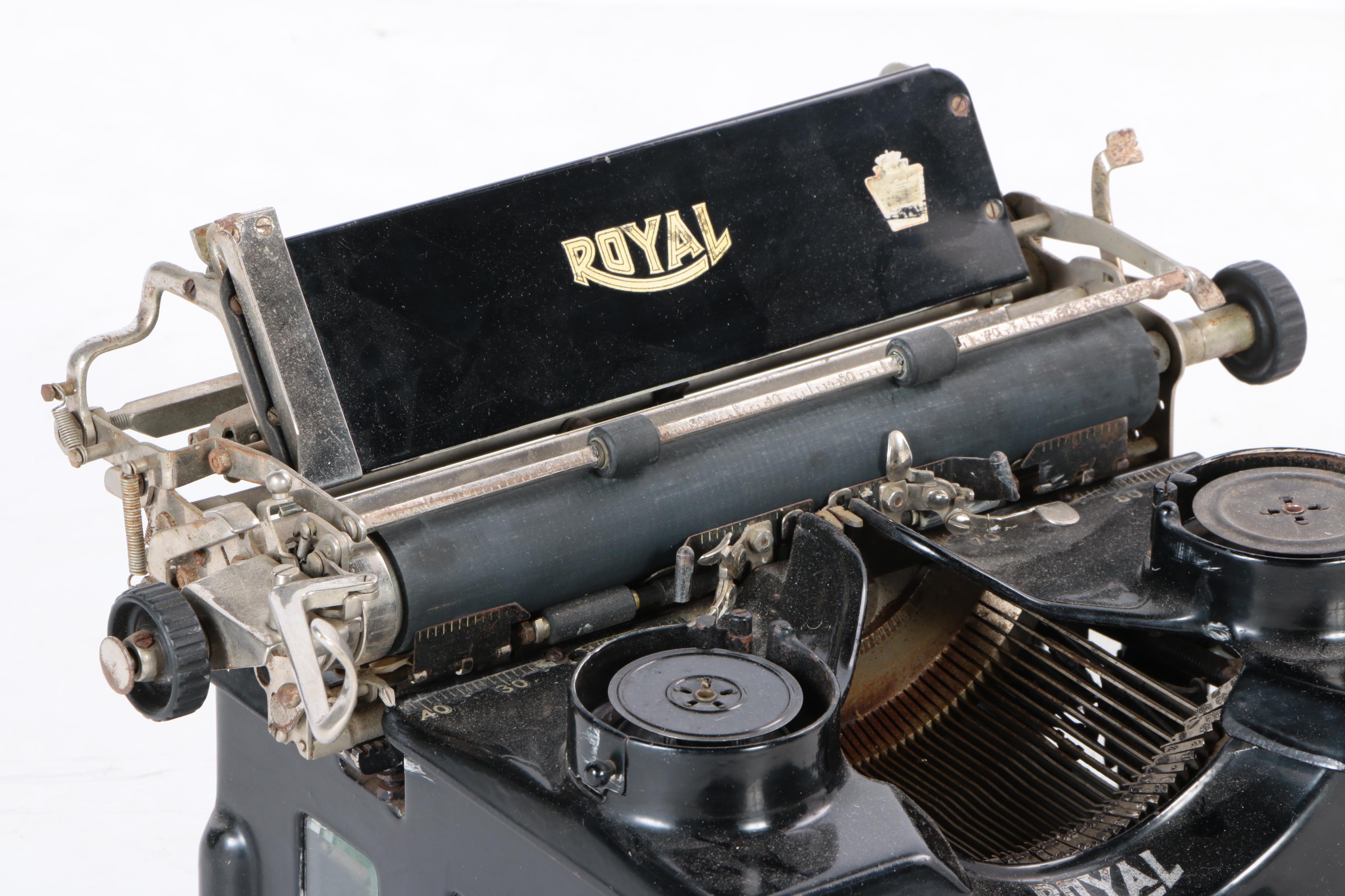 Black Royal Typewriter