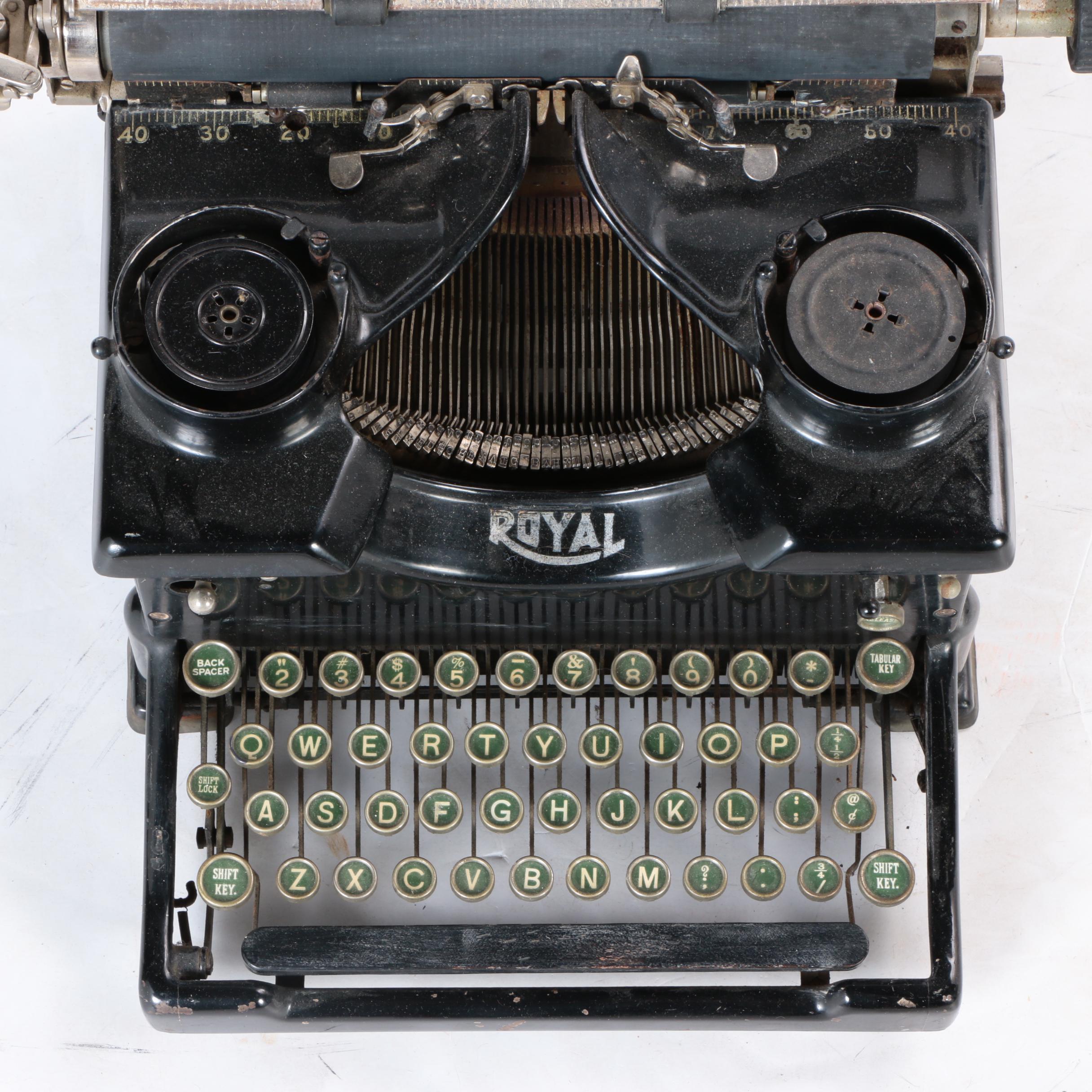 Black Royal Typewriter