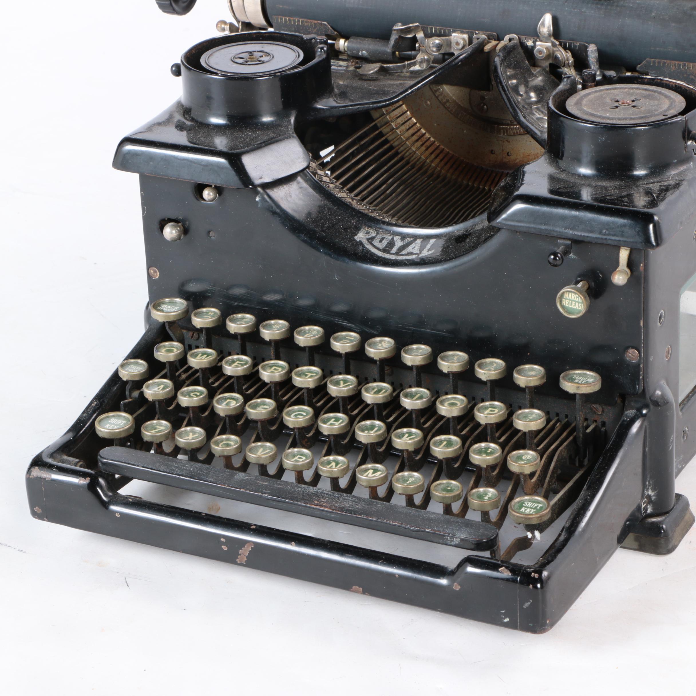 Black Royal Typewriter