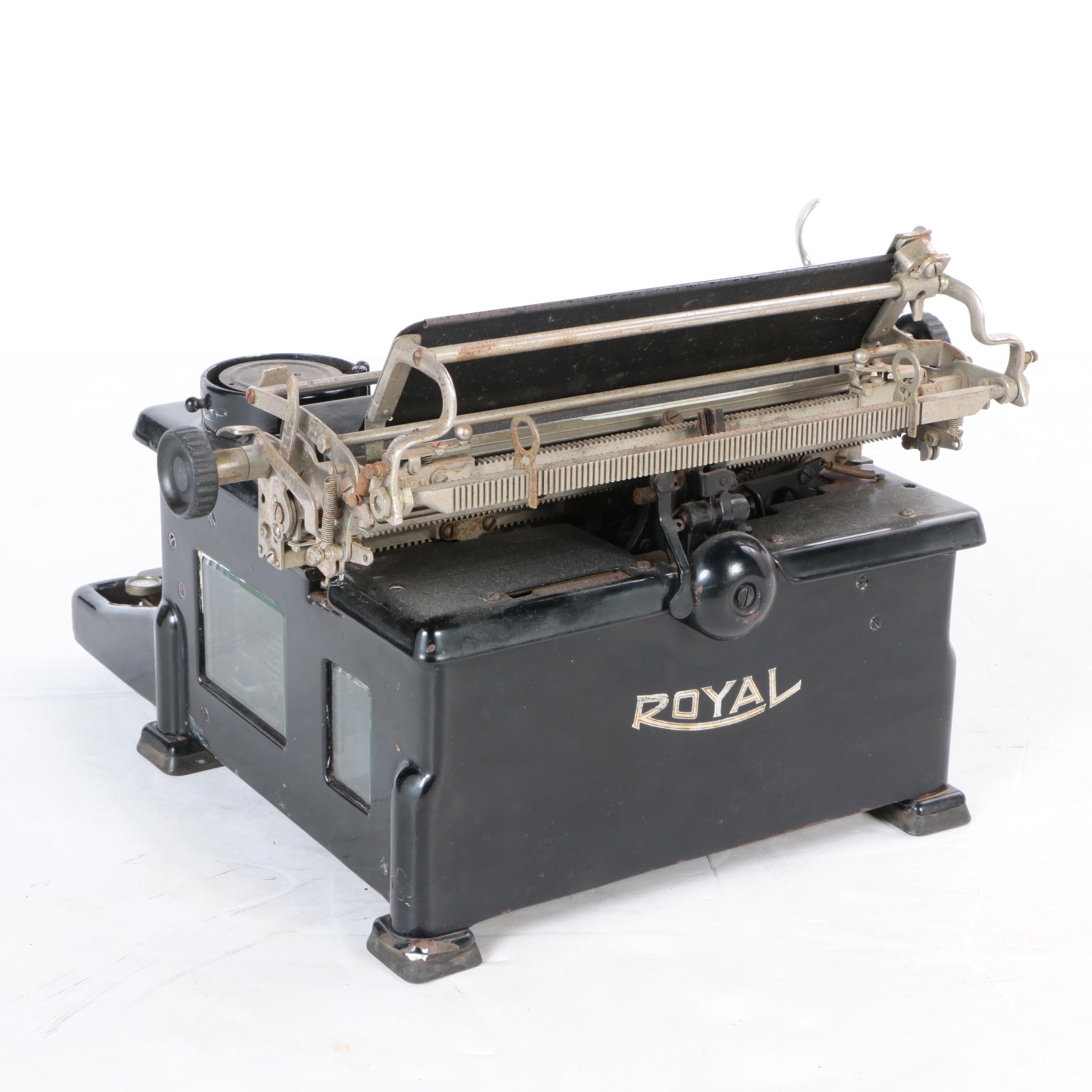 Black Royal Typewriter