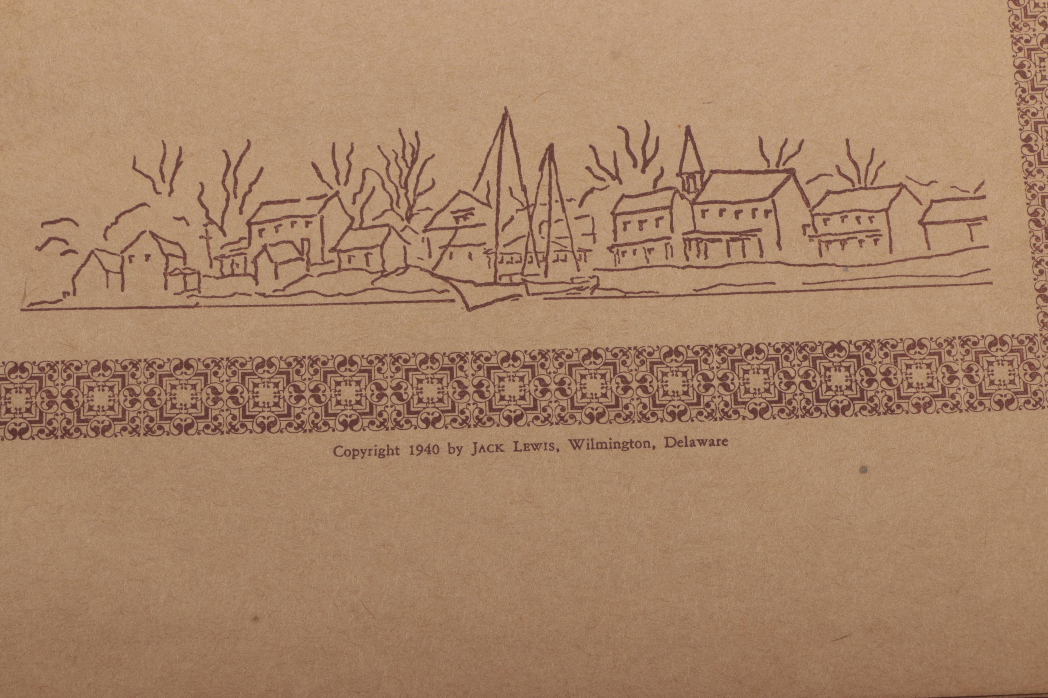 "The Delaware Scene" by Jack Lewis