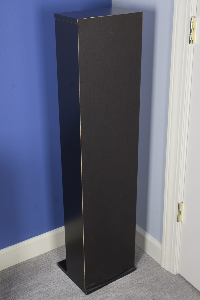 Black 6-Shelf CD Tower