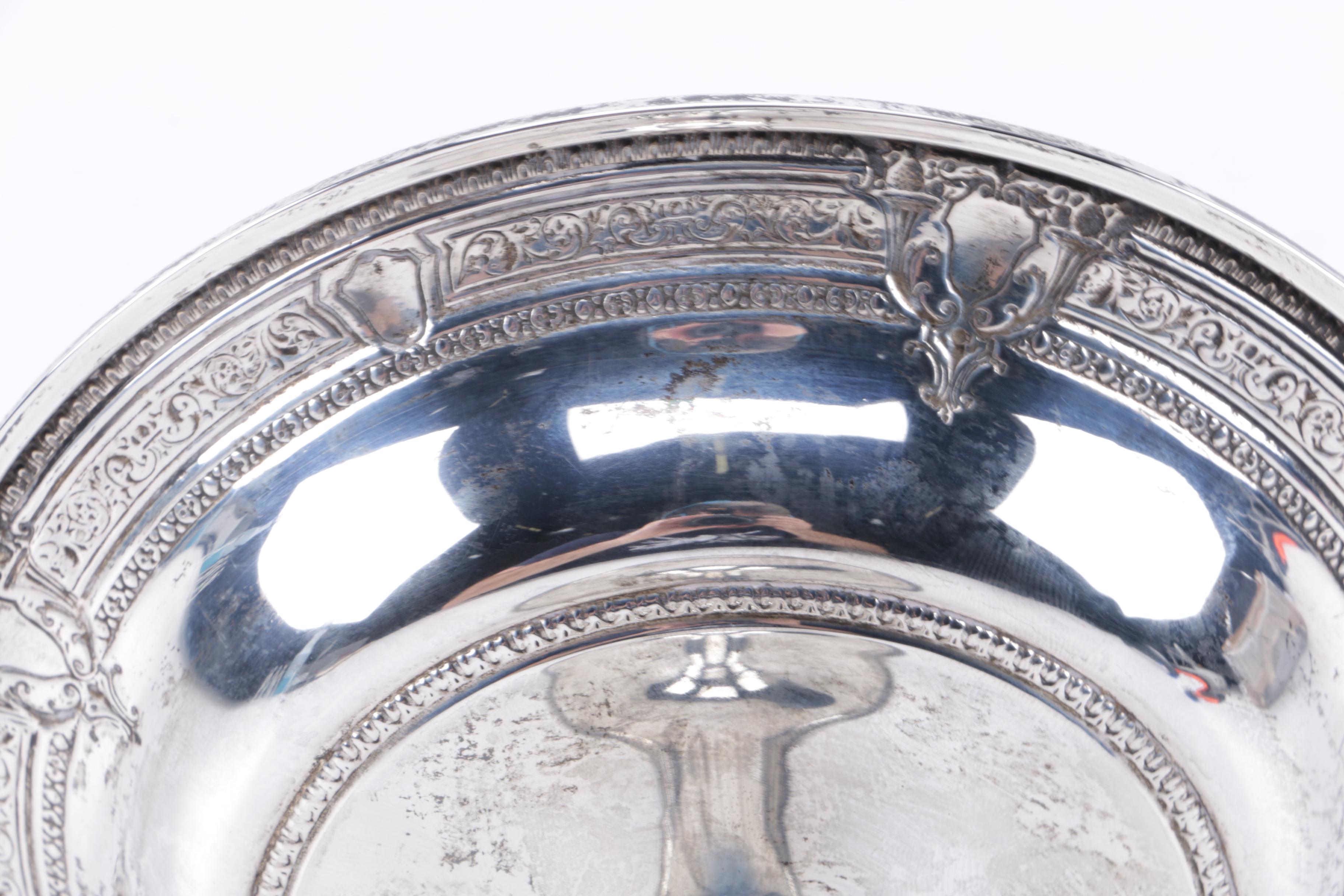 Webster Company Weighted Sterling Silver Compote