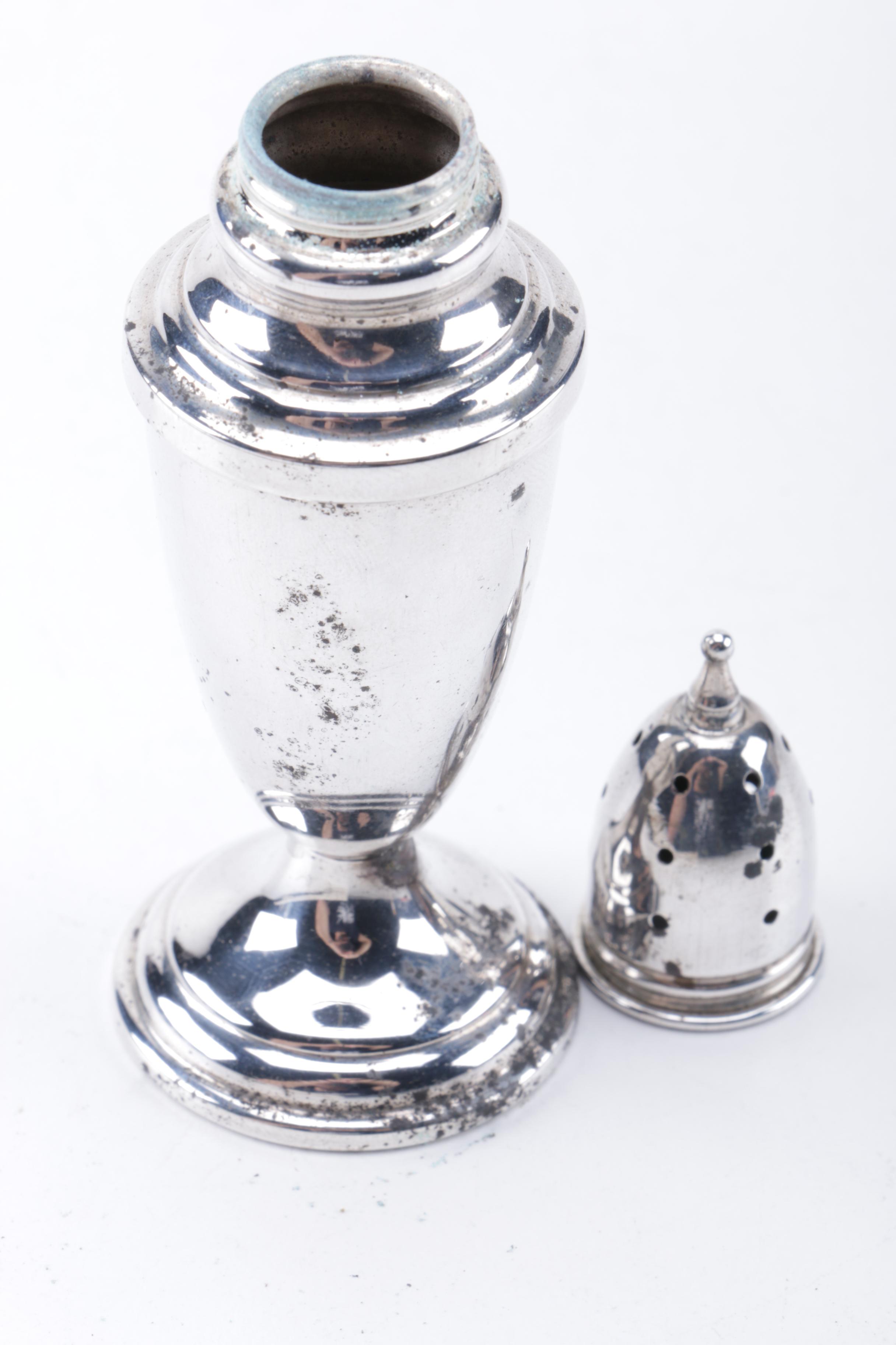 Towle Footed Sterling Silver Salt and Pepper Shakers