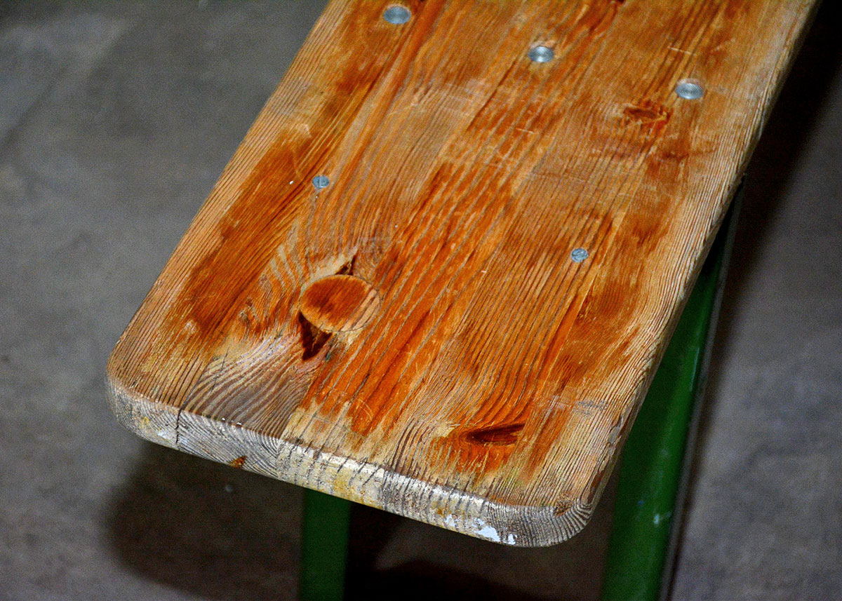 Vintage Picnic Table and Two Benches