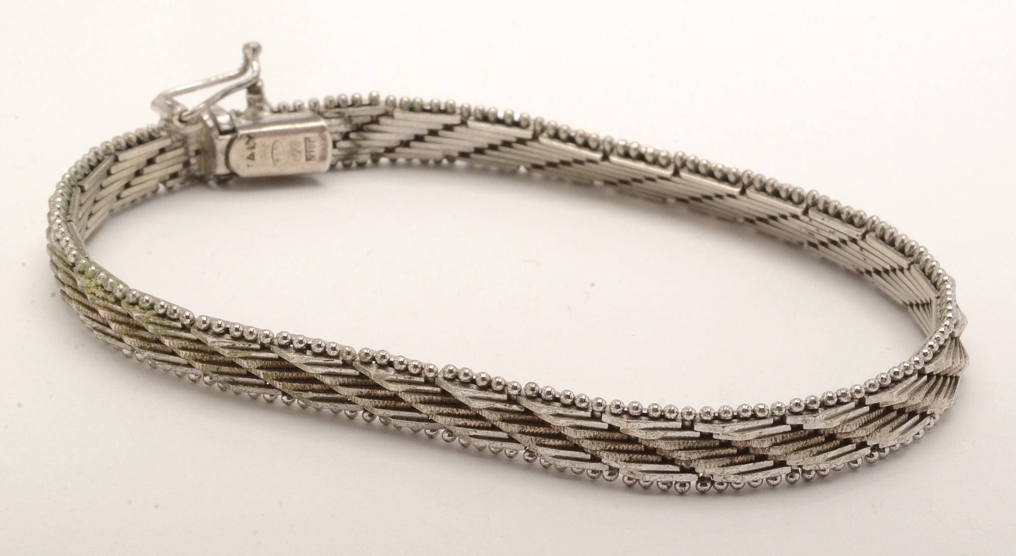 Vintage Vior Sterling Silver Bracelet and Mercury Dime Earrings