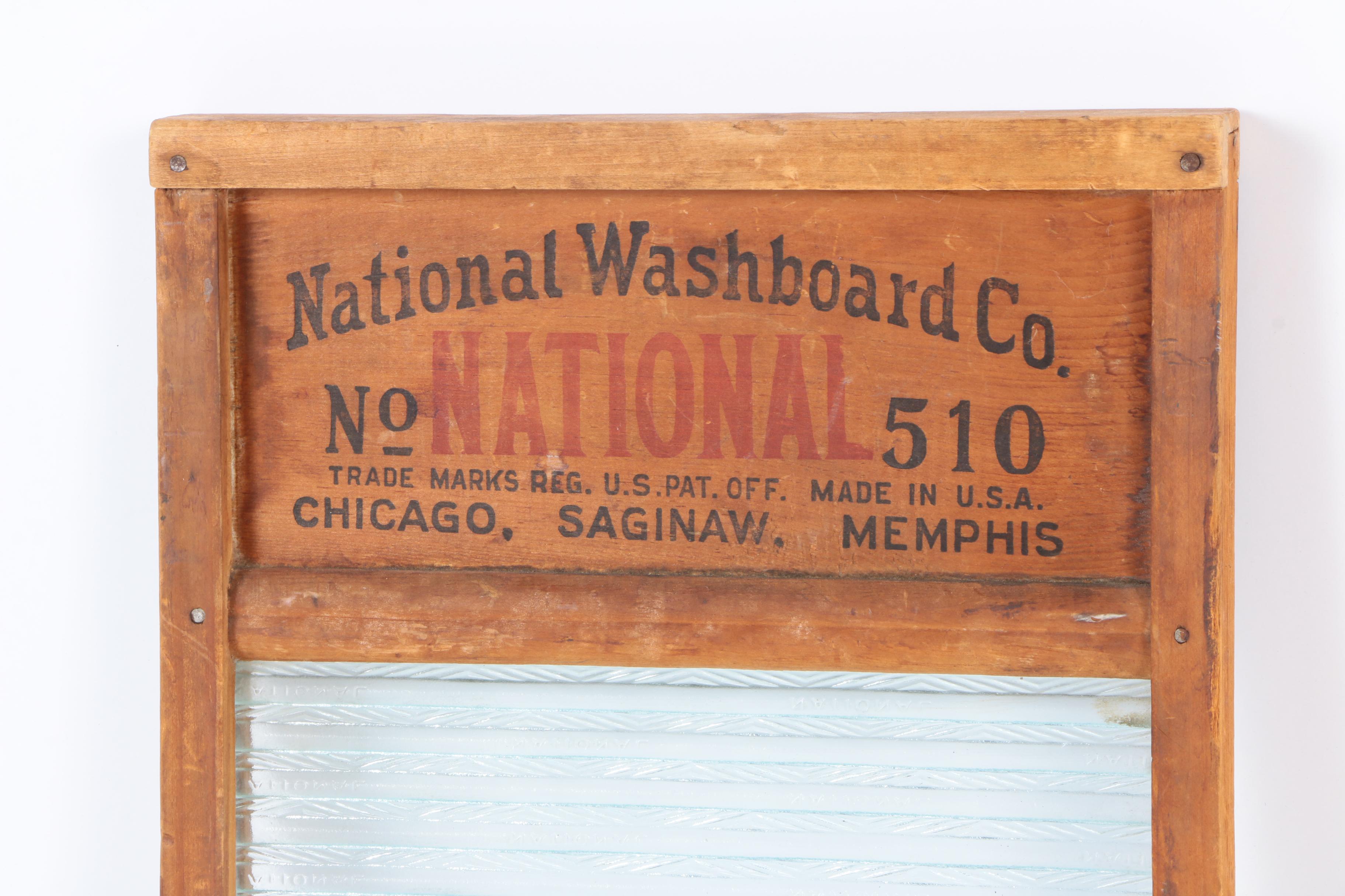 National Washboard Co. Washboard