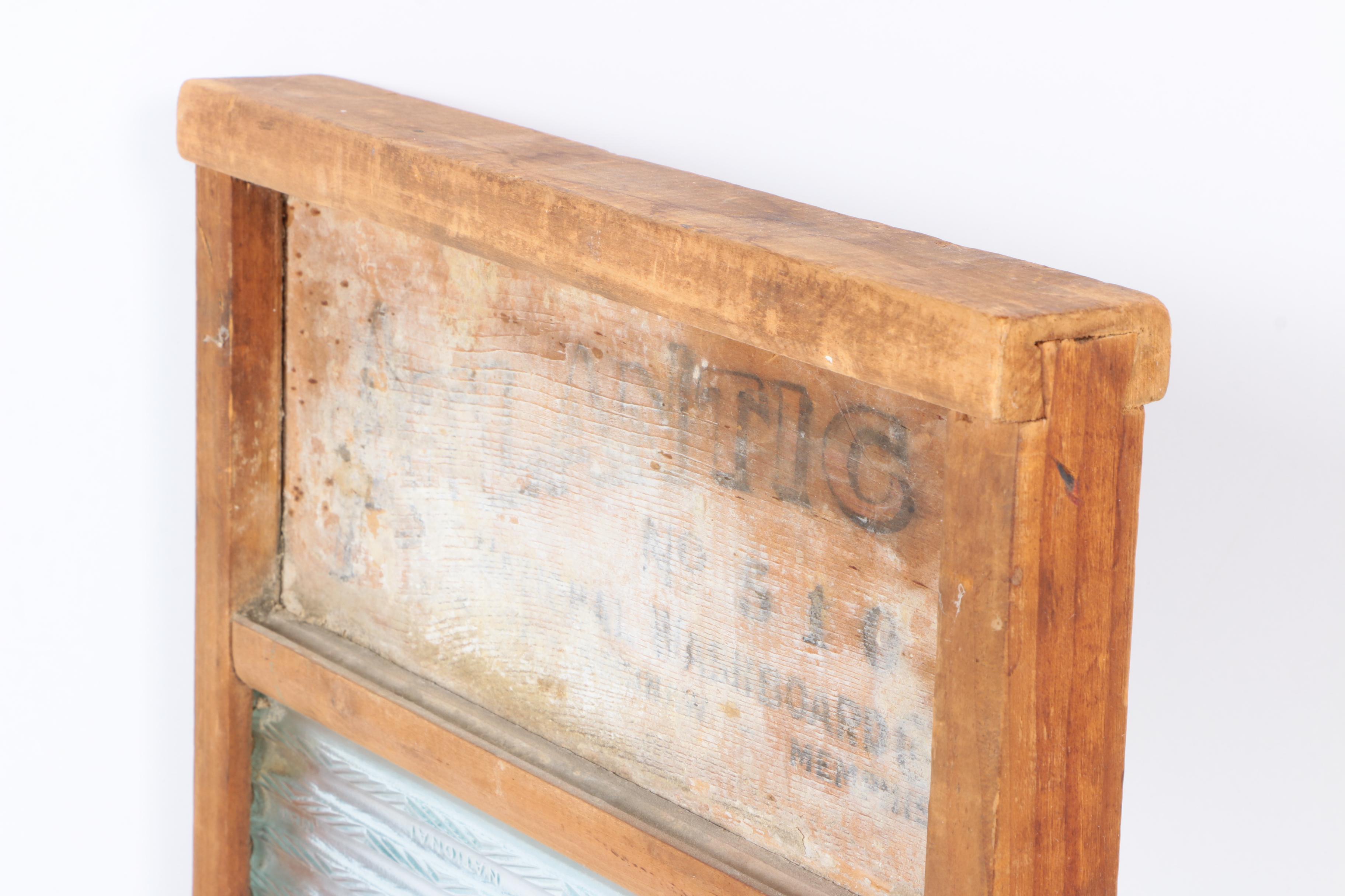 National Washboard Co. Washboard
