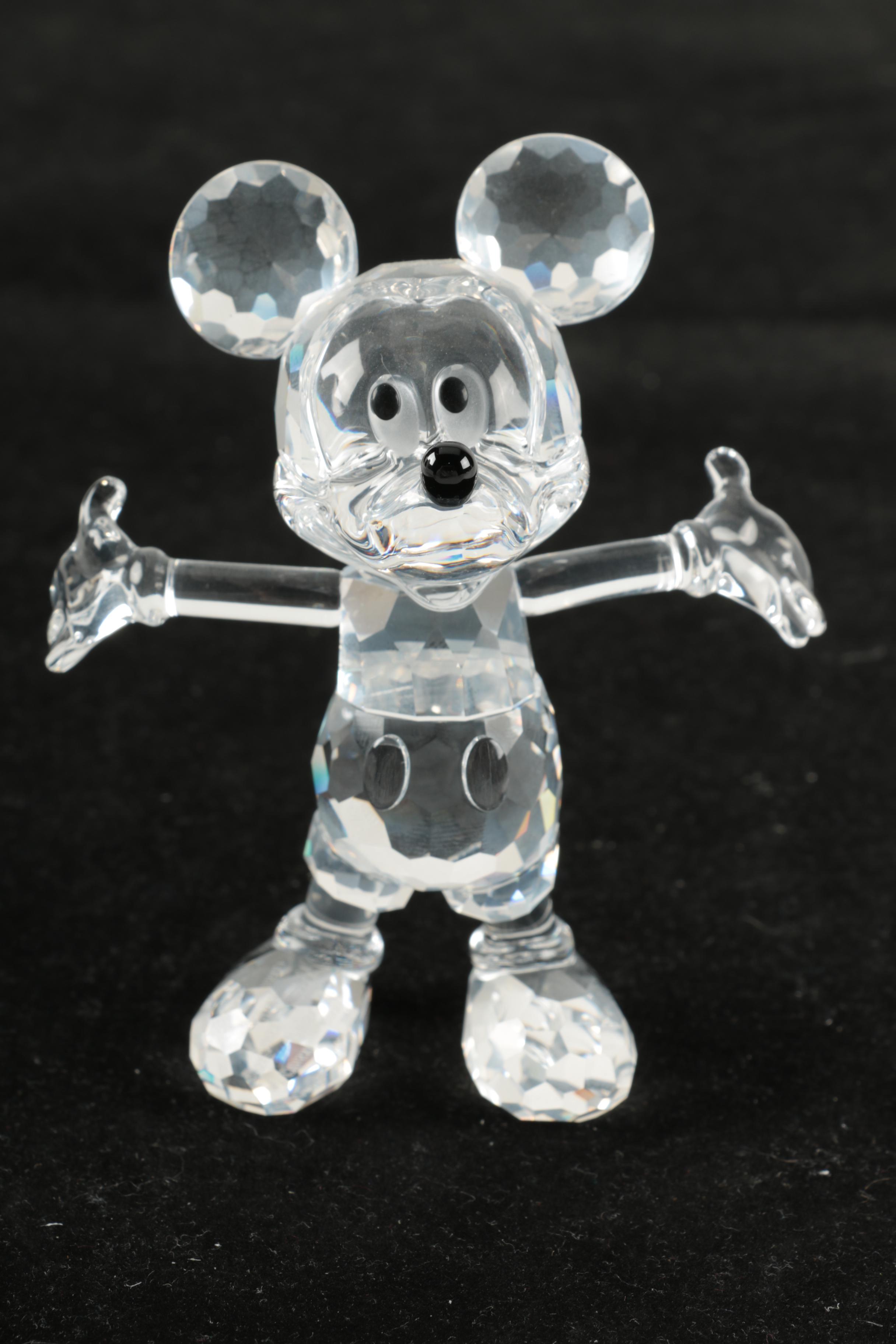 Swarovski Crystal Mickey Mouse Figurine