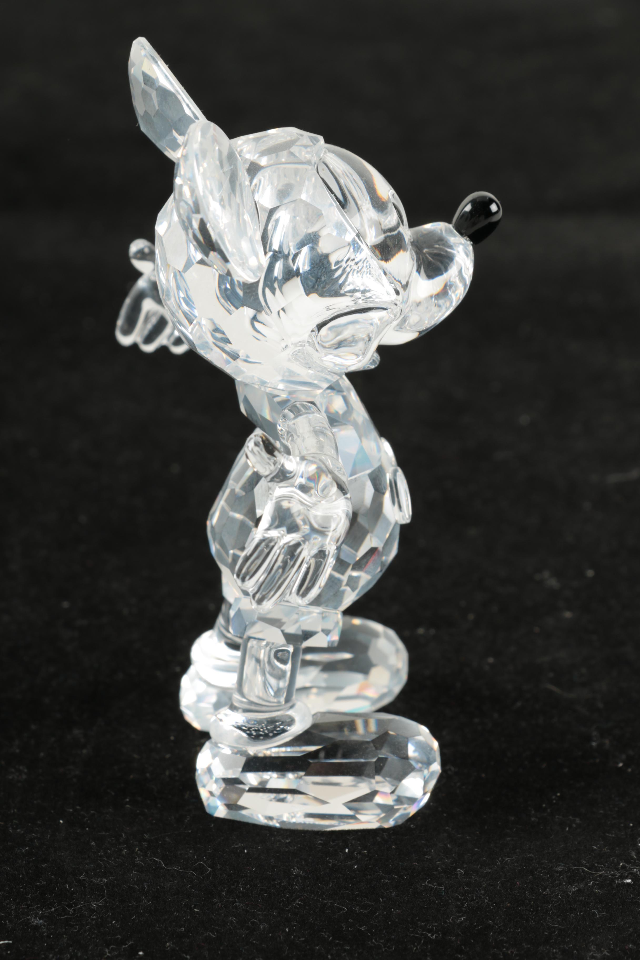 Swarovski Crystal Mickey Mouse Figurine