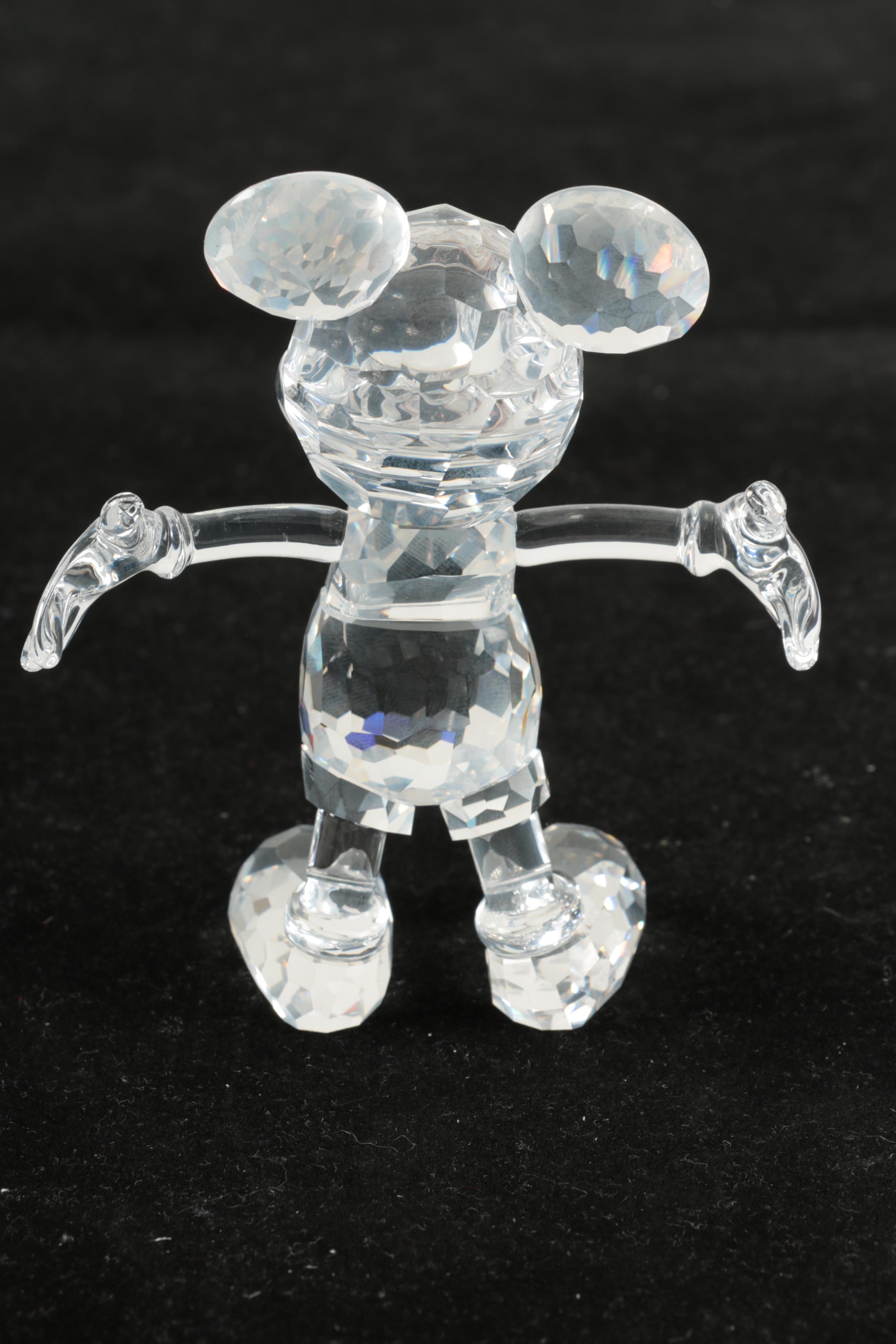 Swarovski Crystal Mickey Mouse Figurine