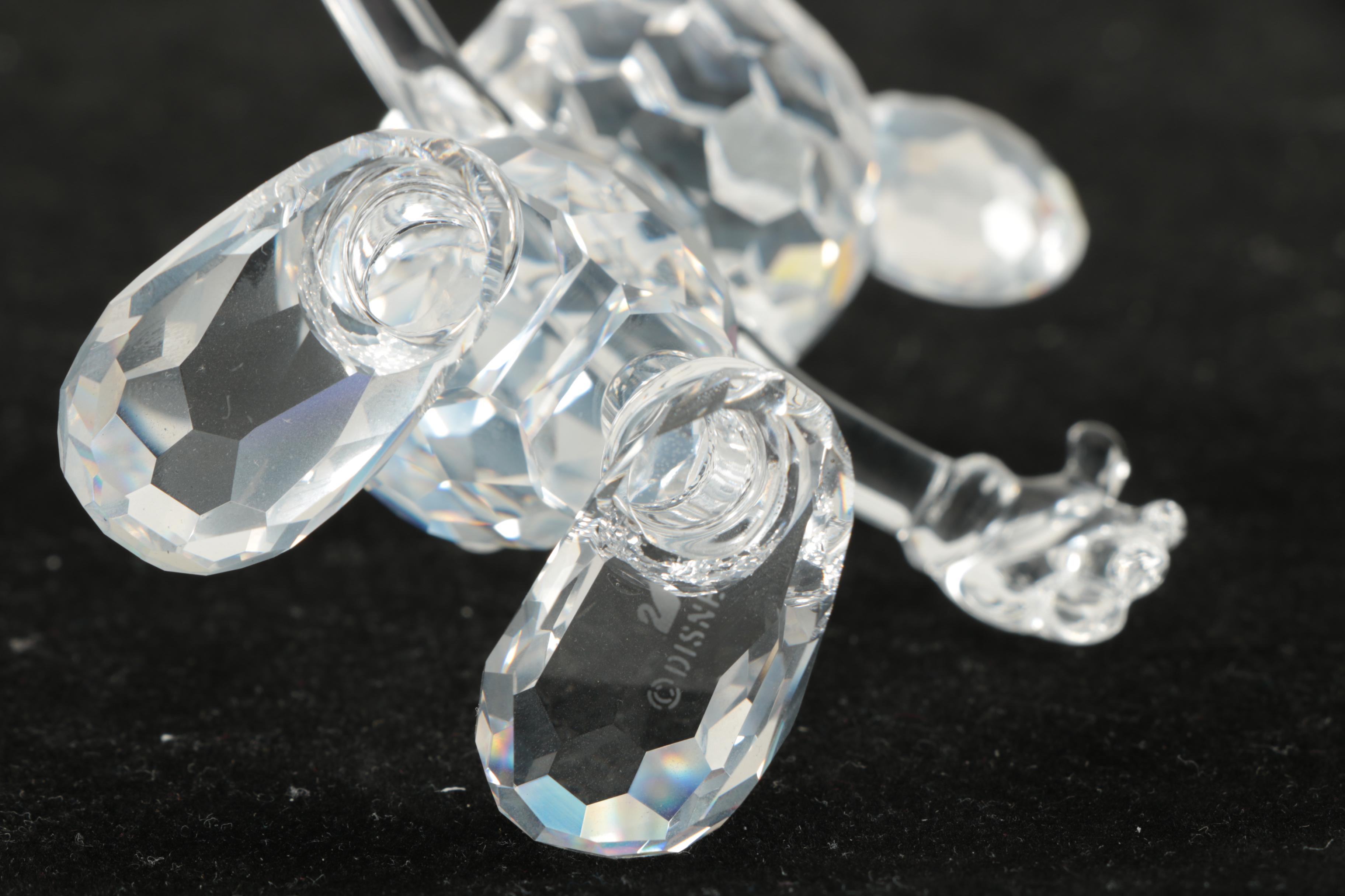 Swarovski Crystal Mickey Mouse Figurine