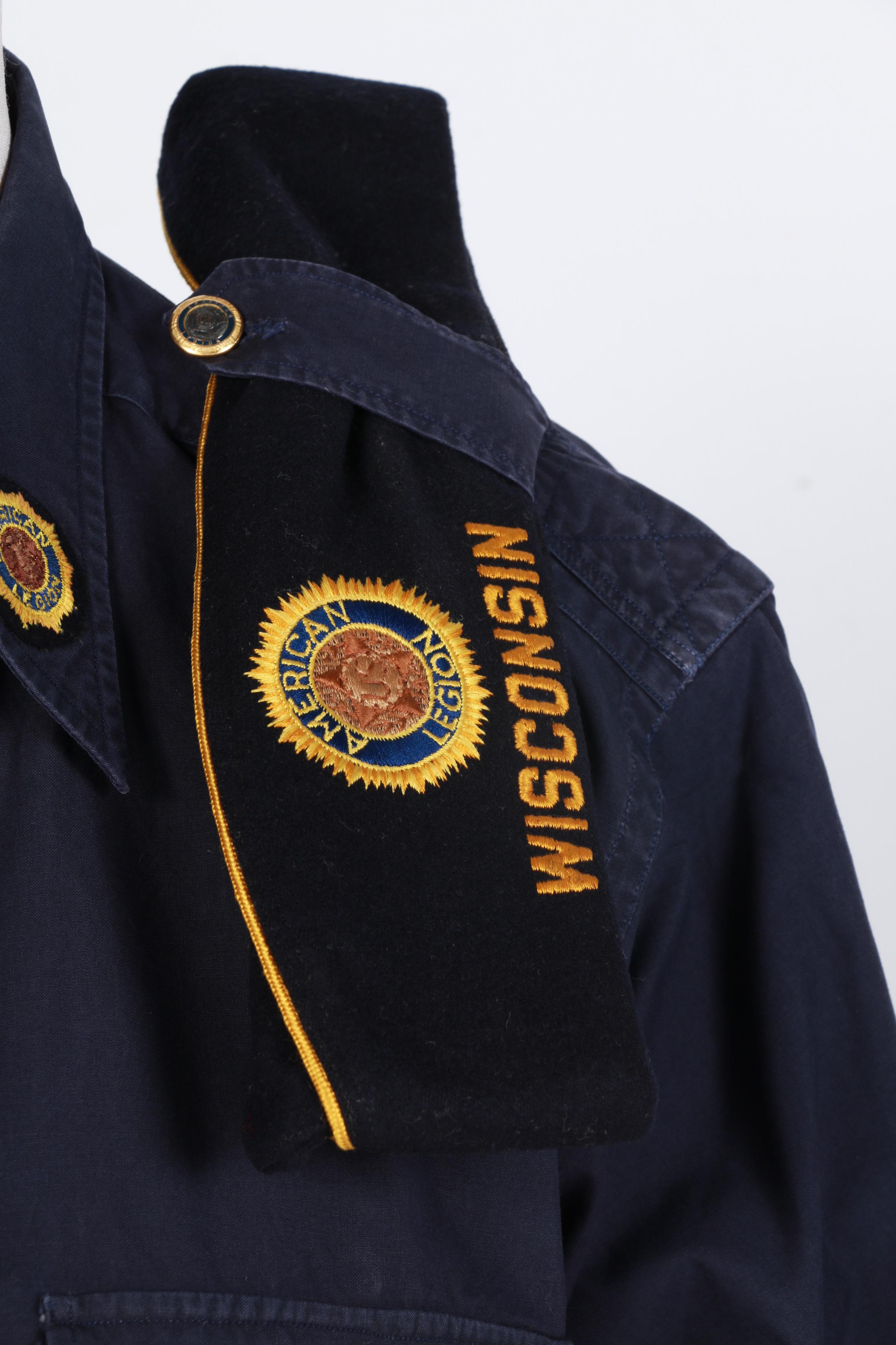 American Legion Uniform Shirt and Cap