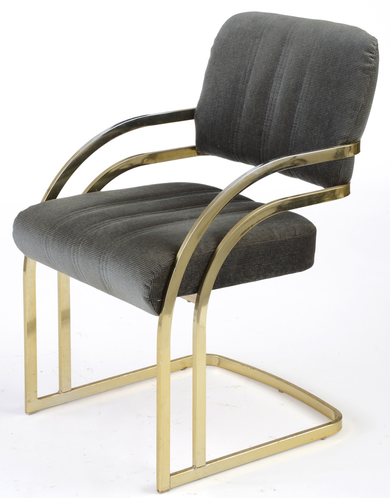 Cantilevered Arm Chairs By Daystrom Furniture