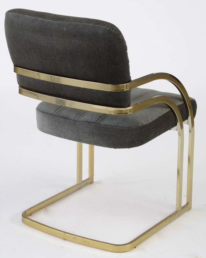 Cantilevered Arm Chairs By Daystrom Furniture