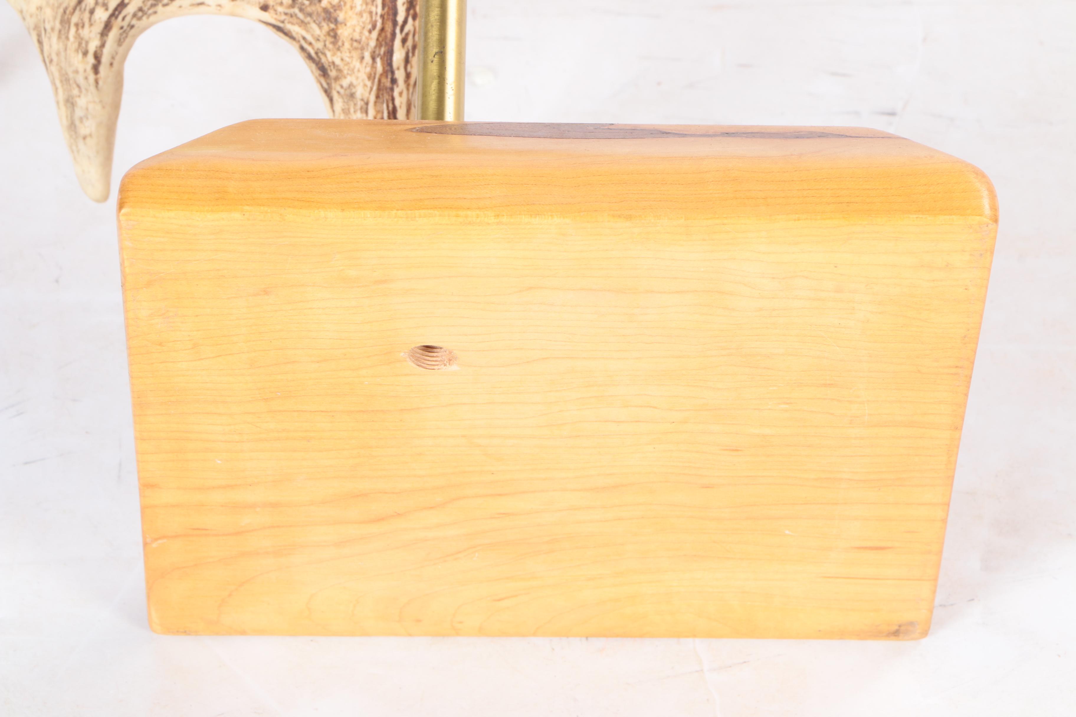 Moose Antler Eagle Carving