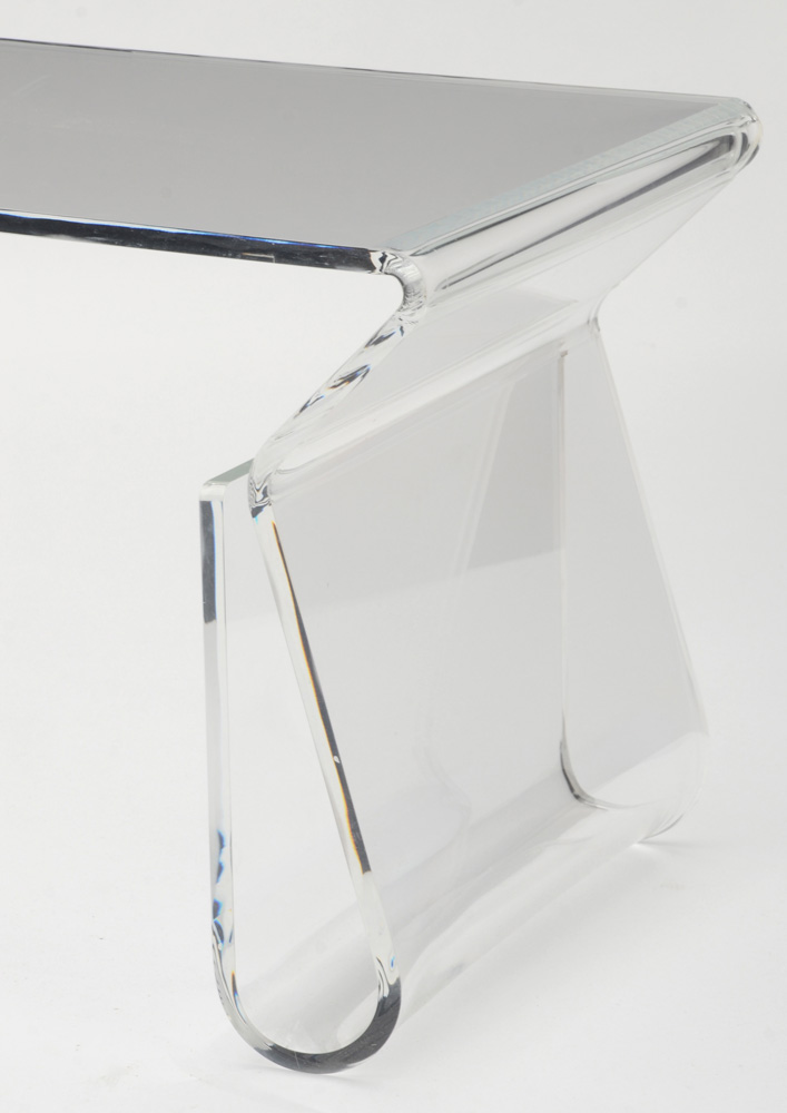 Clear Acrylic Coffee Table