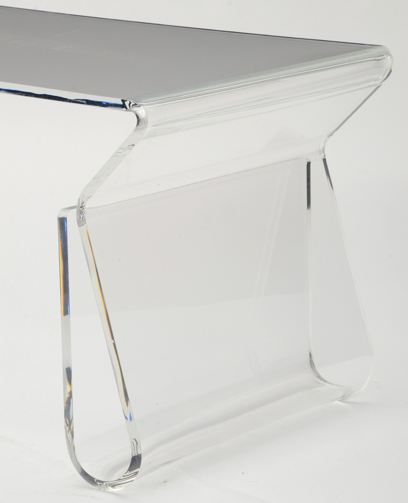 Clear Acrylic Coffee Table