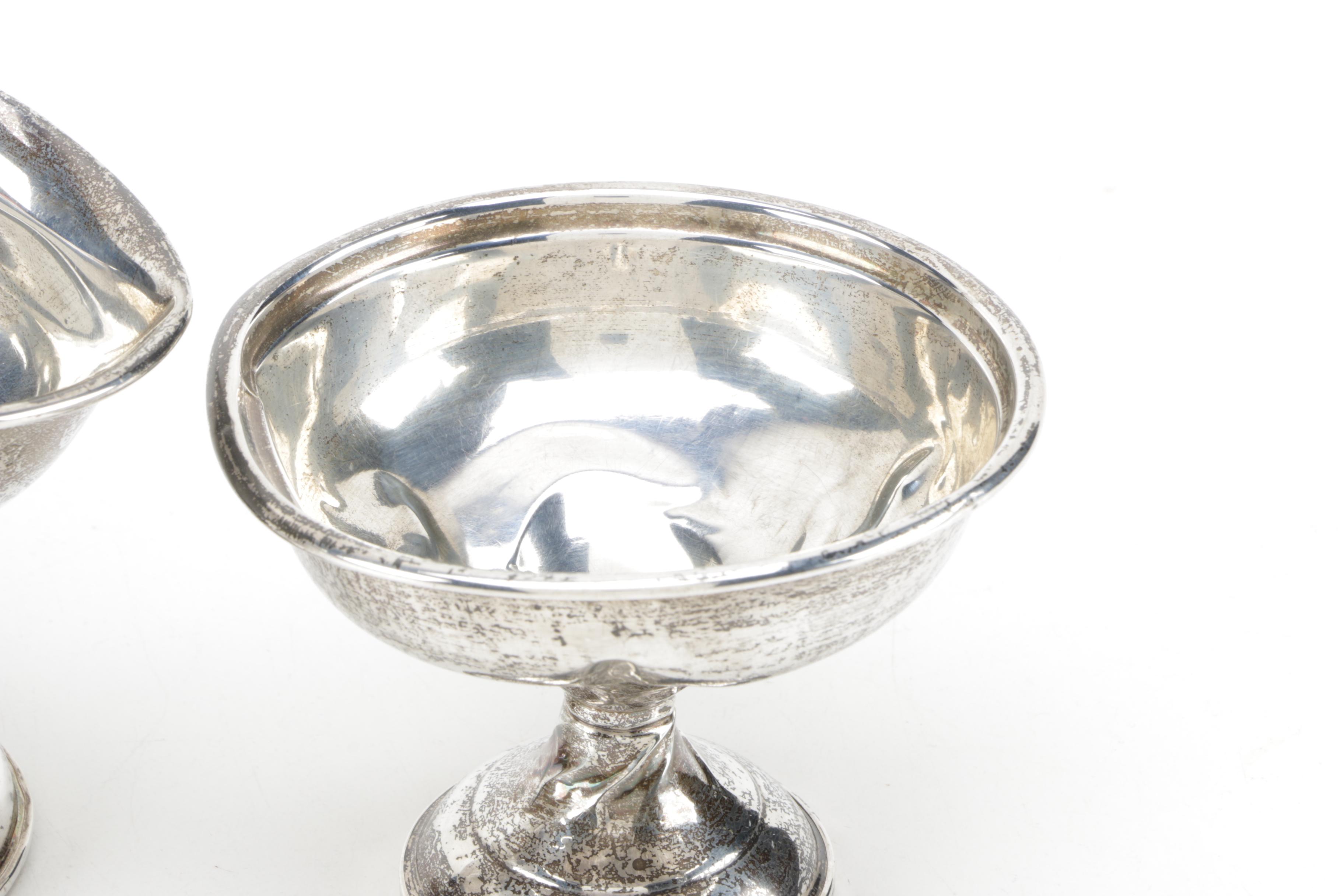 Assorted Weighted Sterling Silver Dessert Cups