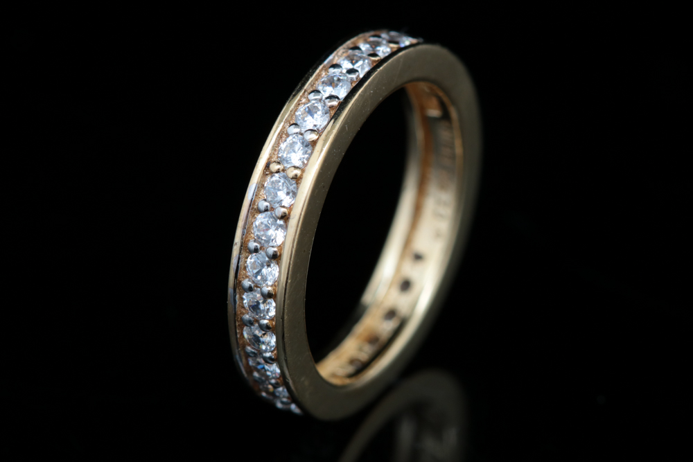 Assortment of Sterling Silver Jewelry Including Diamonds