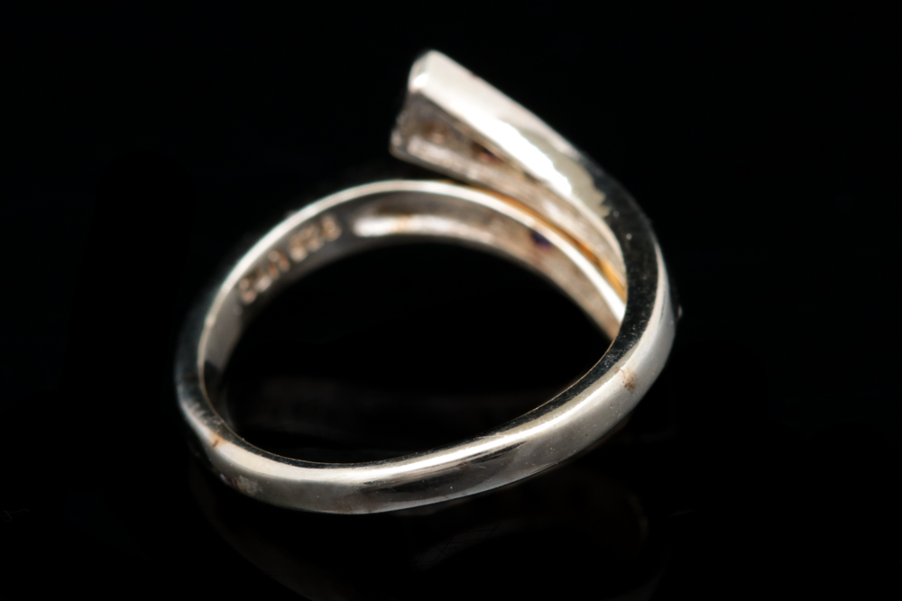 Assortment of Sterling Silver Jewelry Including Diamonds