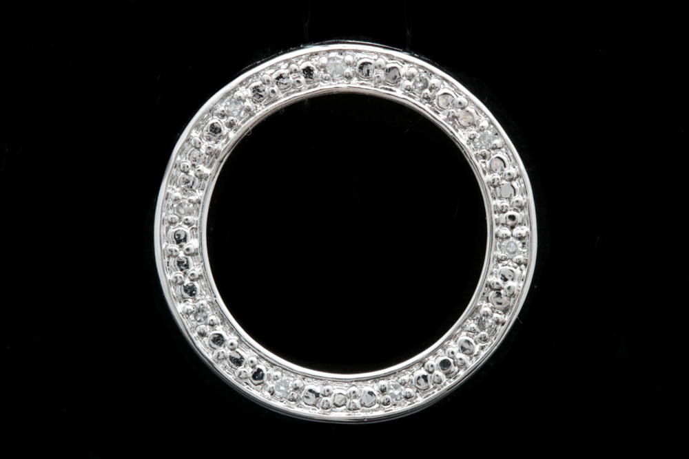 Assortment of Sterling Silver Jewelry Including Diamonds