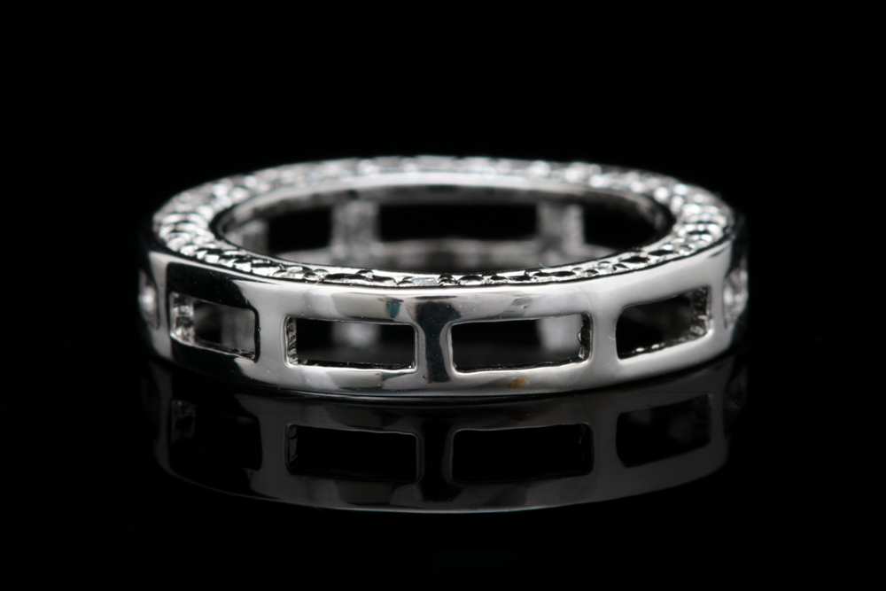 Assortment of Sterling Silver Jewelry Including Diamonds