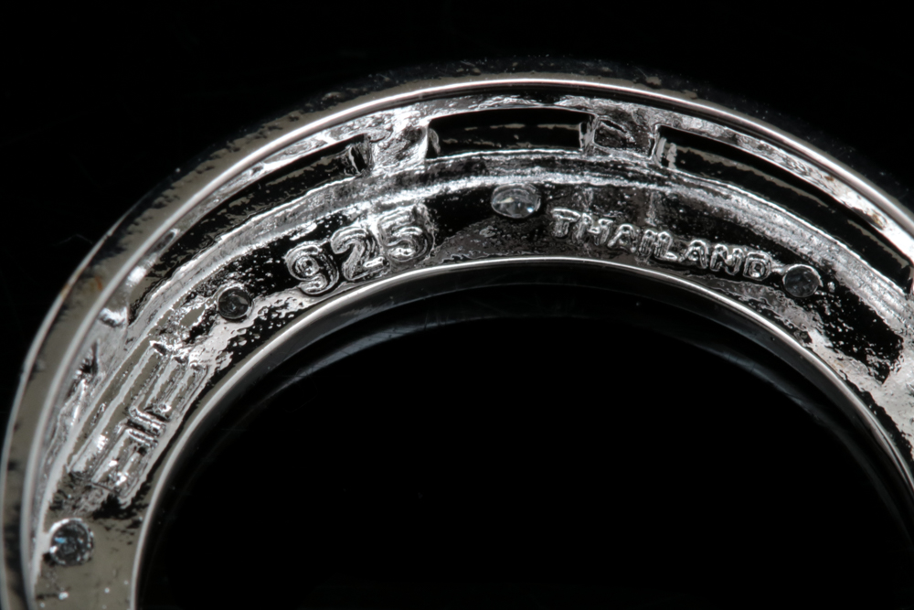 Assortment of Sterling Silver Jewelry Including Diamonds