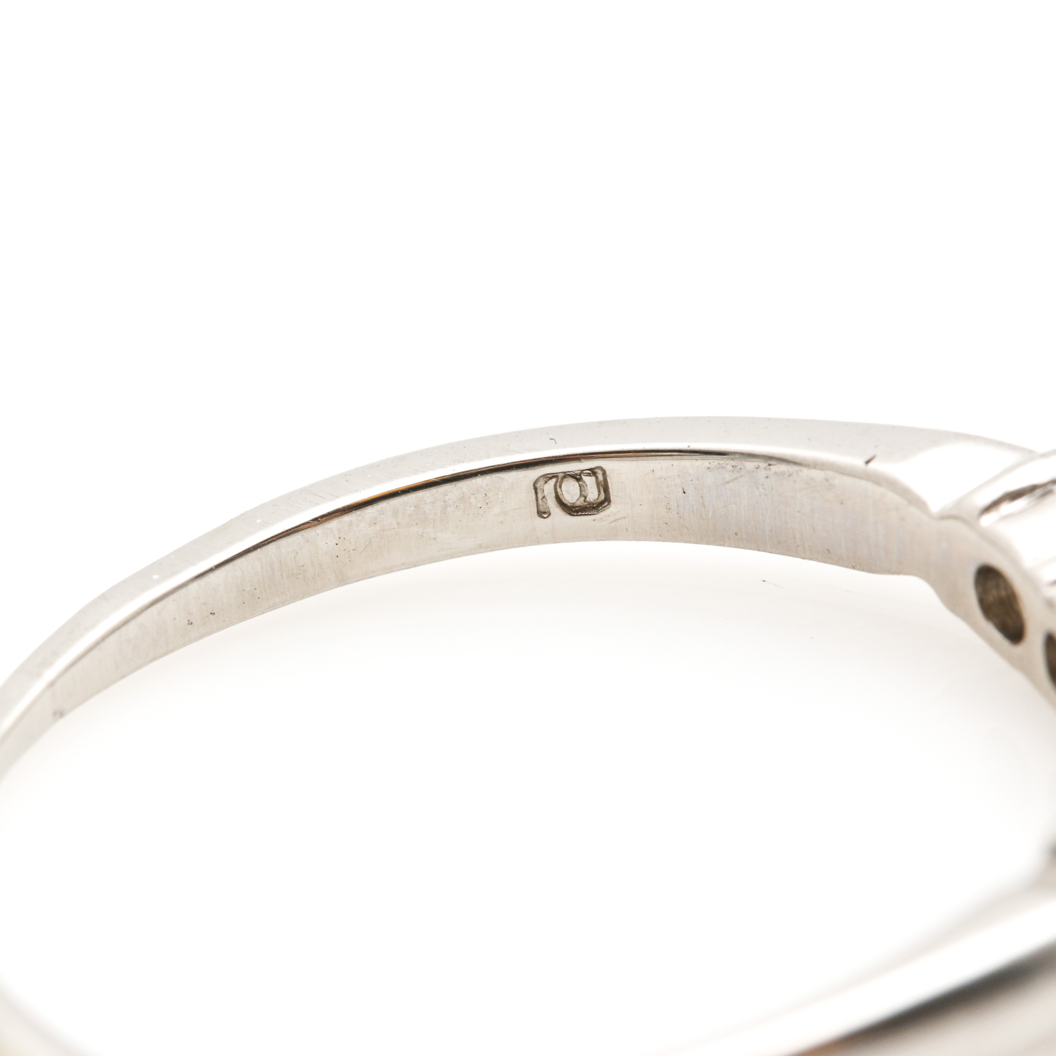 Platinum and Diamond Enhancer Ring