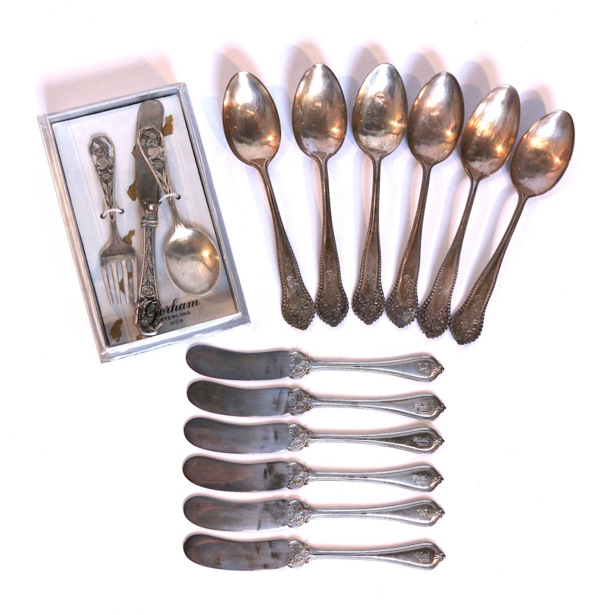 Assorted Gorham and Towle  Sterling Silver Flatware