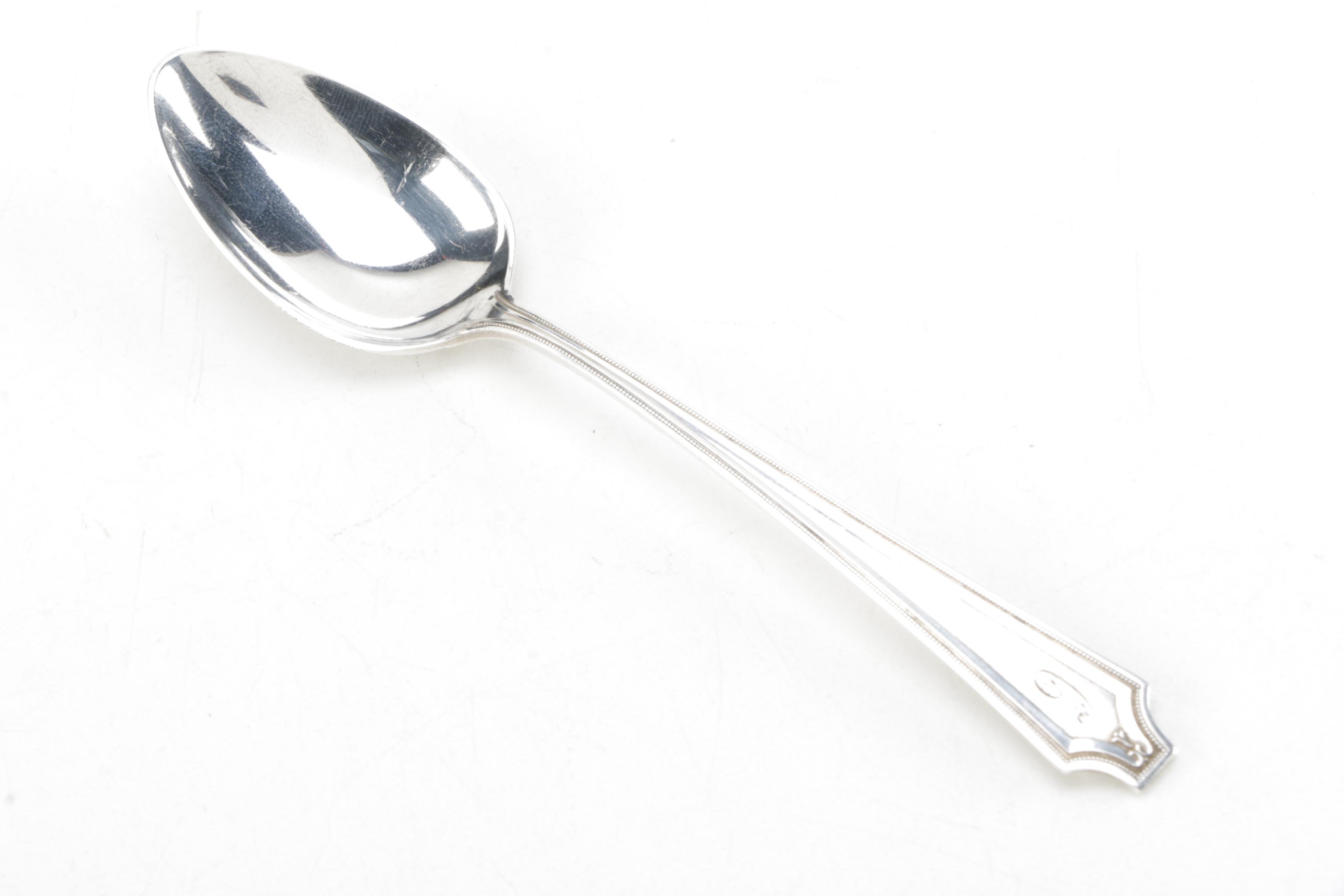 Whiting Manufacturing Company "King Albert" Sterling Silver Teaspoons