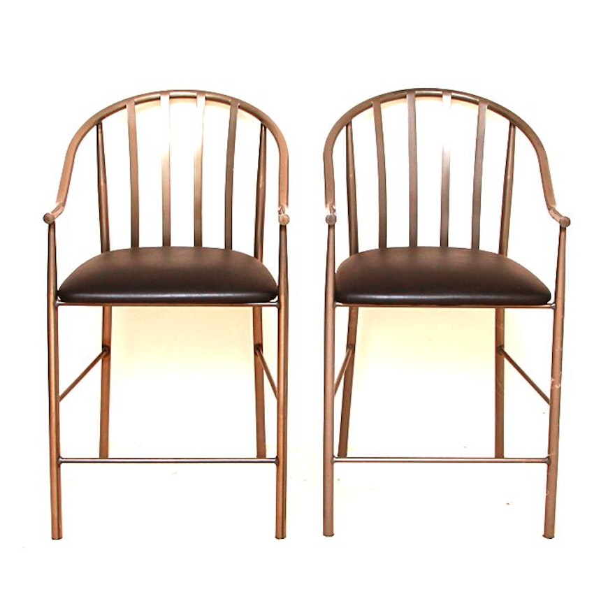 Pair of Contemporary Bar Stools