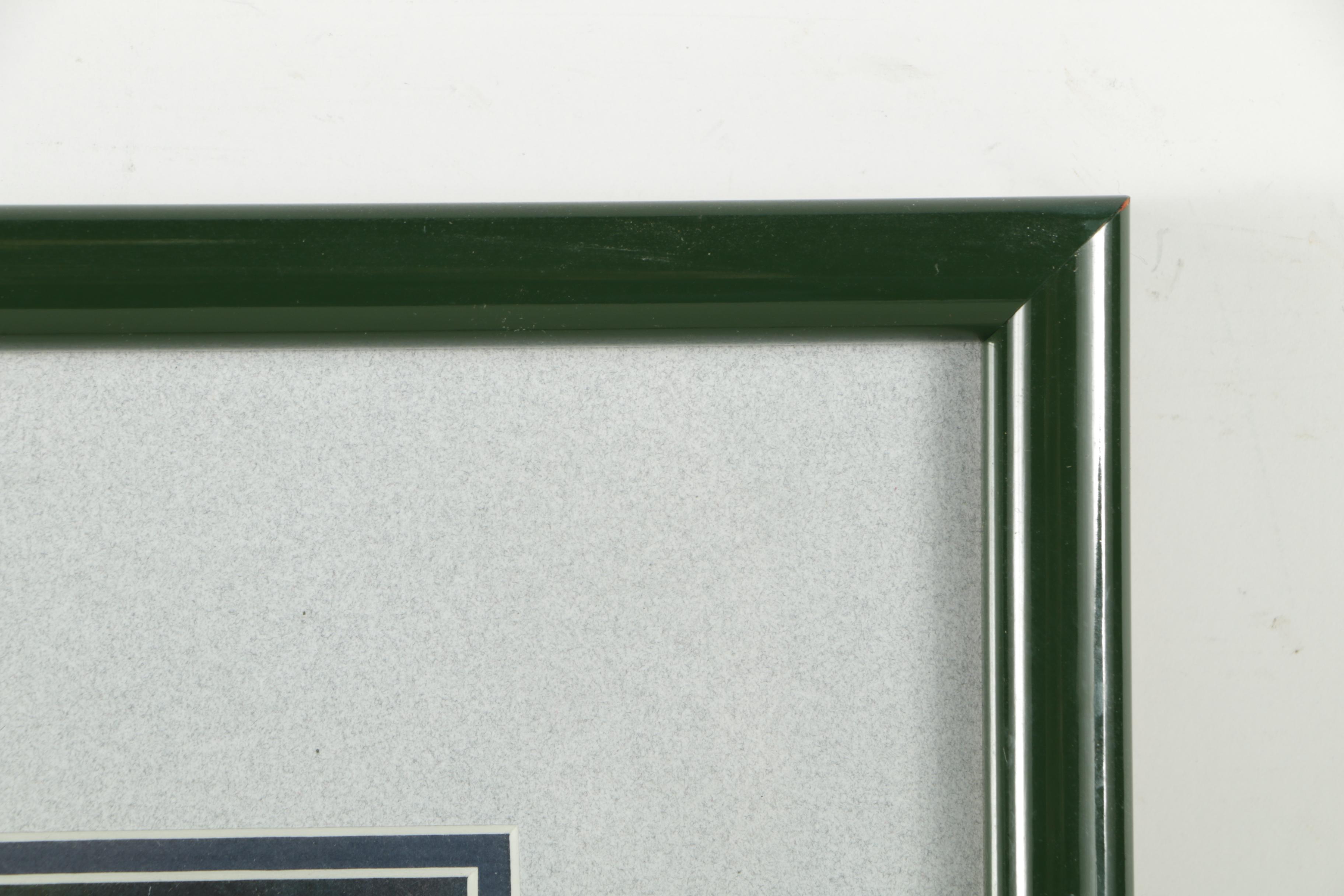 Emi Watercolor and Gouache Painting on Paper of Tropical Bird